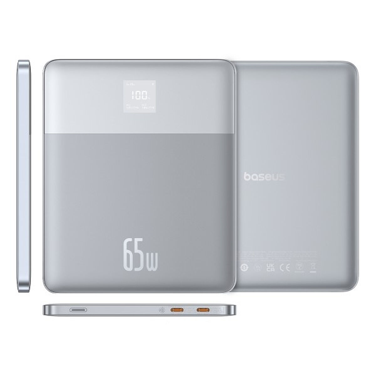 Afbeeldingen van Powerbank Baseus P10063801S13-00 Silver
