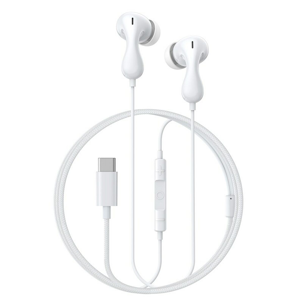 Casques avec Microphone Baseus Encok CZ20 Blanc Noir