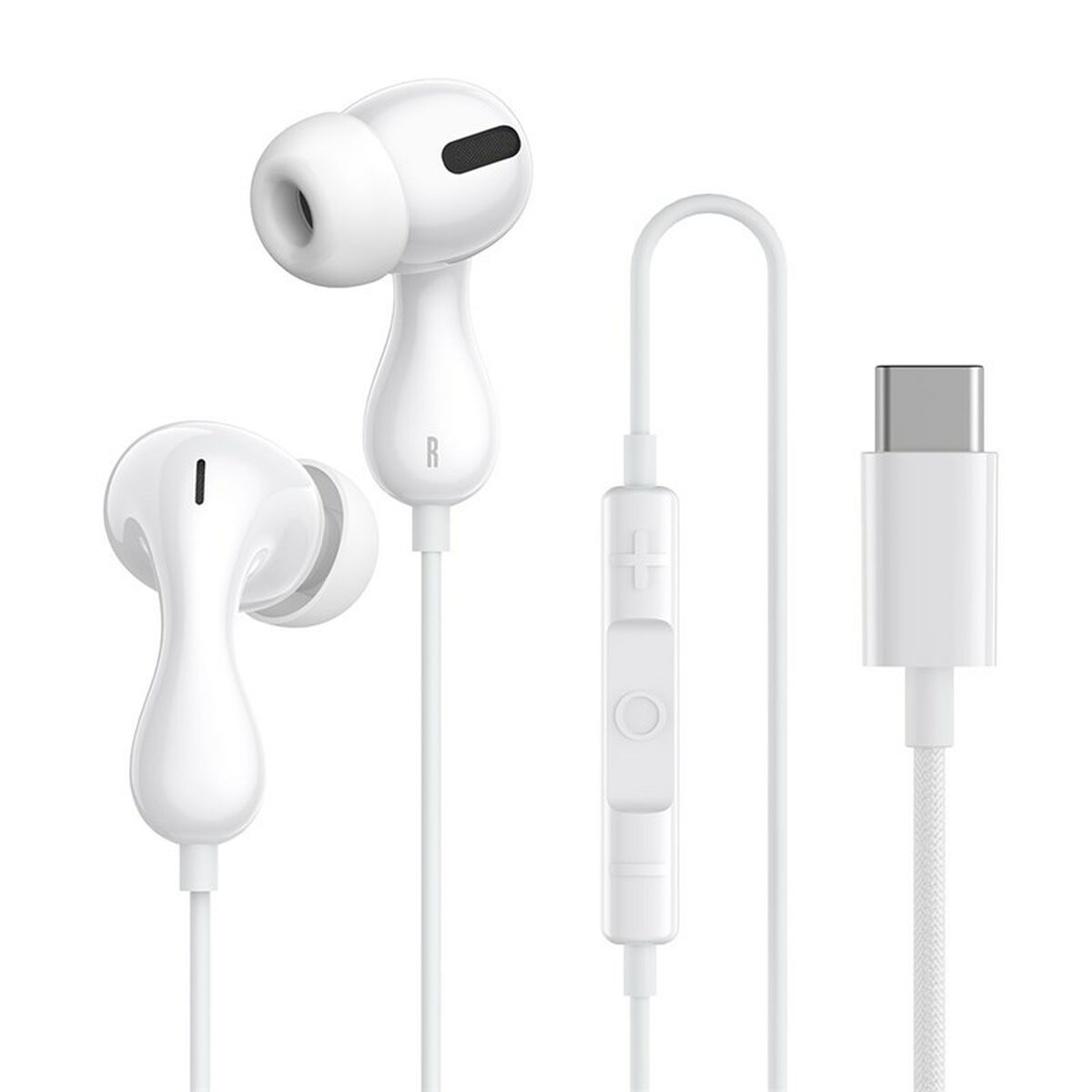 Image secondaire de Casques avec Microphone Baseus Encok CZ20 Blanc Noir