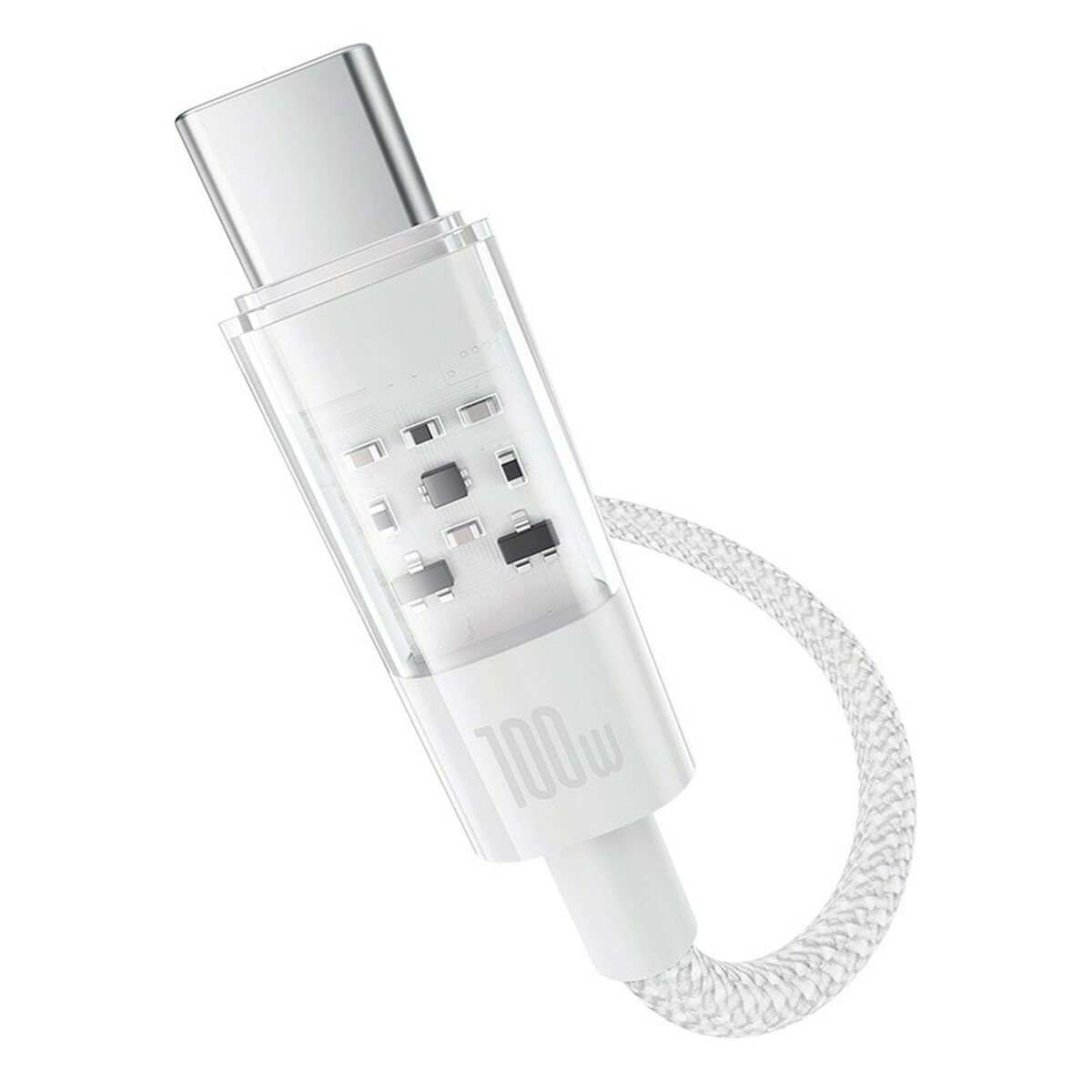 Image secondaire de Câble USB A vers USB-C Baseus P10373002211-01 Blanc 2 m