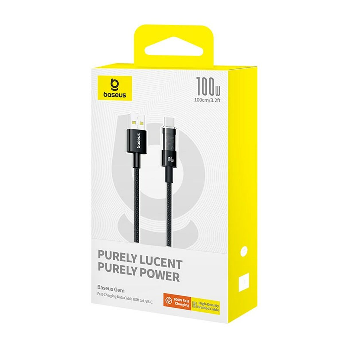 Câble USB A vers USB-C Baseus P10373002111-00 Noir 1 m