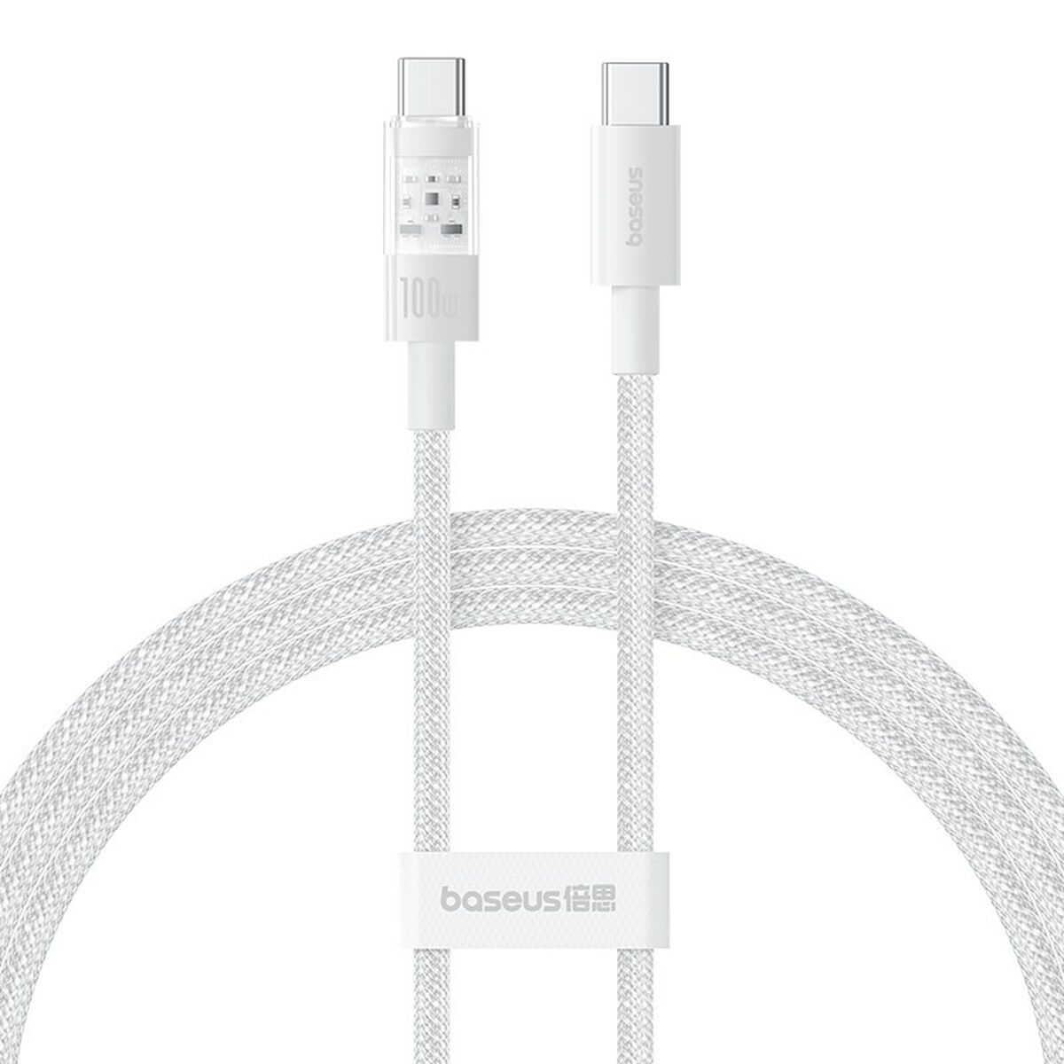 Câble USB-C vers USB-C Baseus P10373000211-00 Blanc 1 m