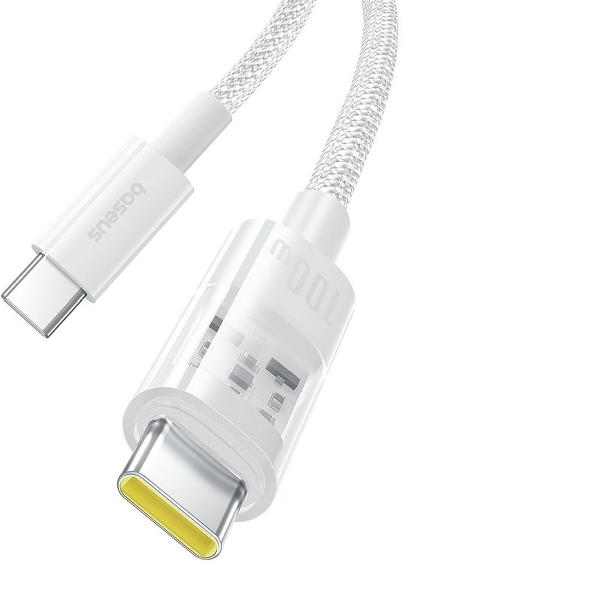 Image secondaire de Câble USB-C vers USB-C Baseus P10373000211-00 Blanc 1 m