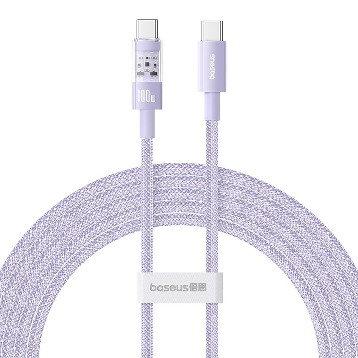 Câble USB-C vers USB-C Baseus P10373000511-01 Pourpre 2 m