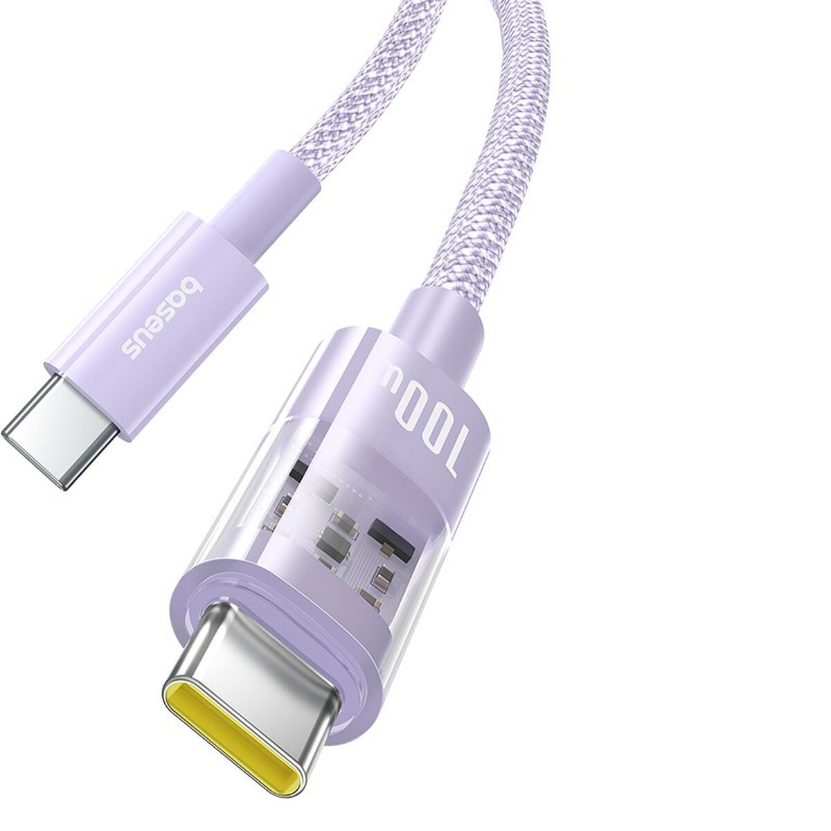 Image secondaire de Câble USB-C vers USB-C Baseus P10373000511-01 Pourpre 2 m