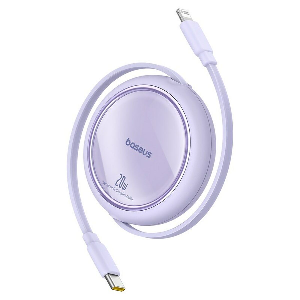 Image secondaire de Câble USB-C vers Lightning Baseus P10364501511-00 Pourpre 1 m