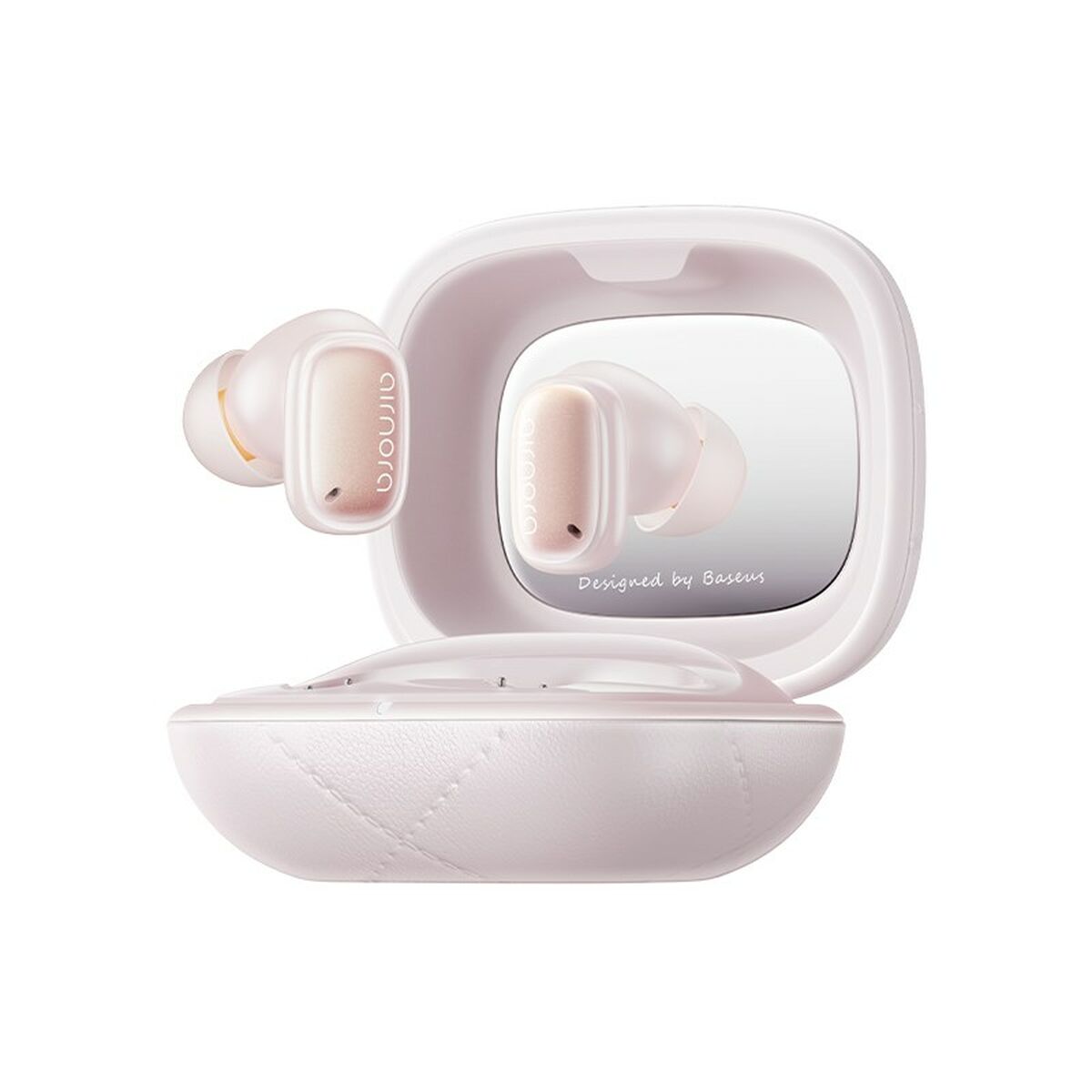 Écouteurs Sans Fil avec Étui de Charge Baseus AirNora 3 Rose