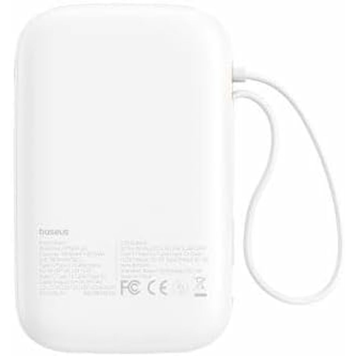 Afbeeldingen van Powerbank Baseus P10055008213-00 White 10000 mAh