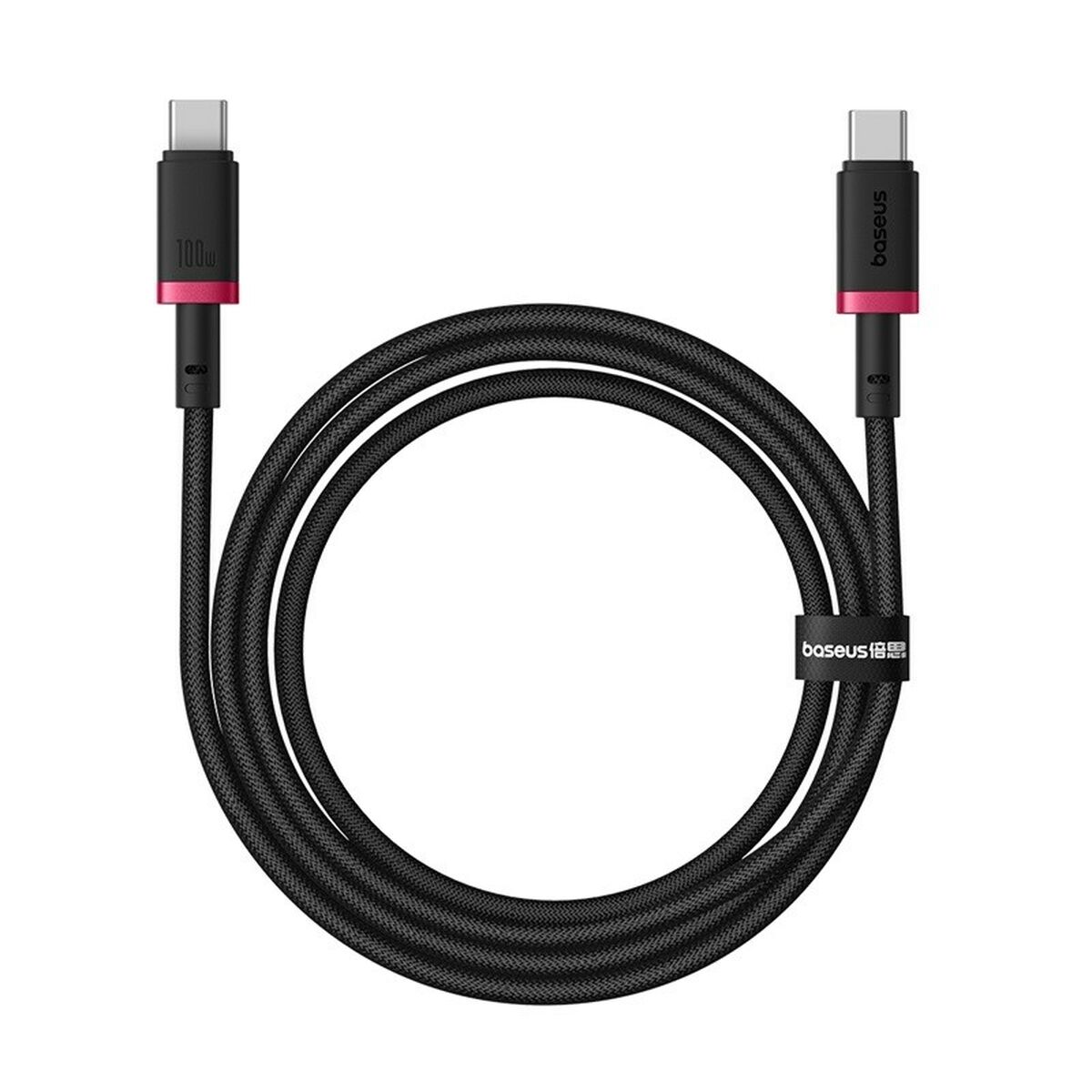 Câble USB-C vers USB-C Baseus P10377803U01-01 Noir Rouge 1 m