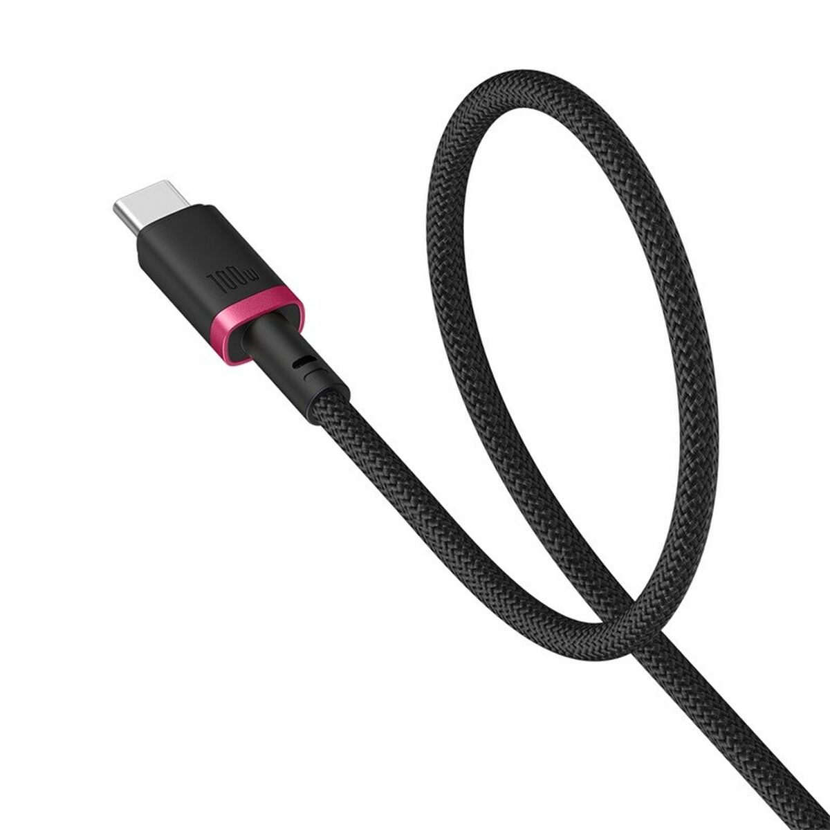Image secondaire de Câble USB-C vers USB-C Baseus P10377803U01-01 Noir Rouge 1 m