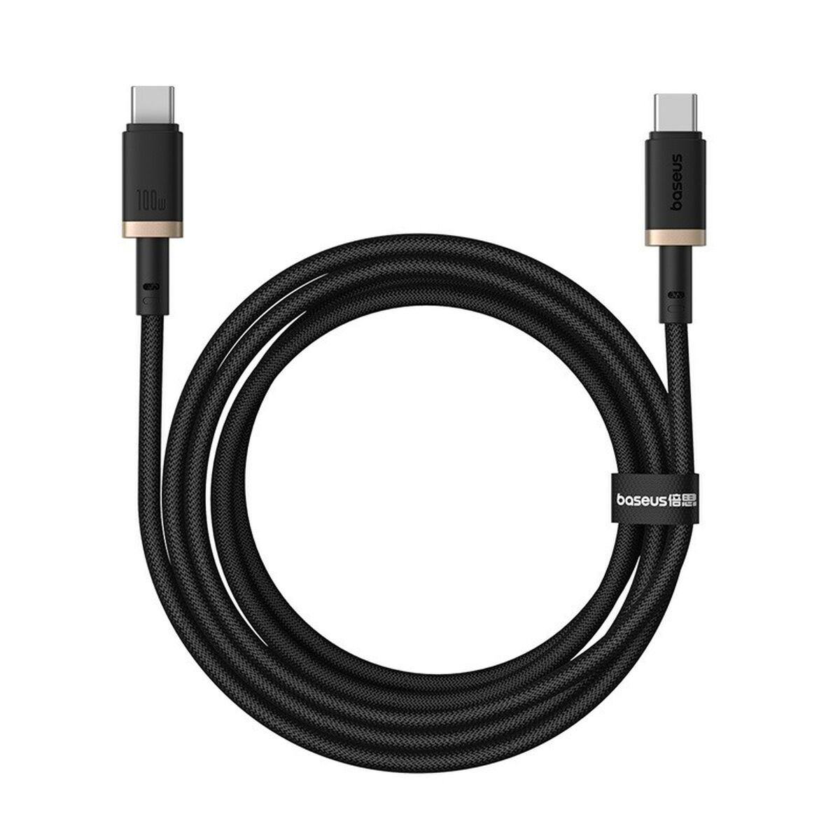 Câble USB-C vers USB-C Baseus P10377803U01-02 Noir Or 2 m