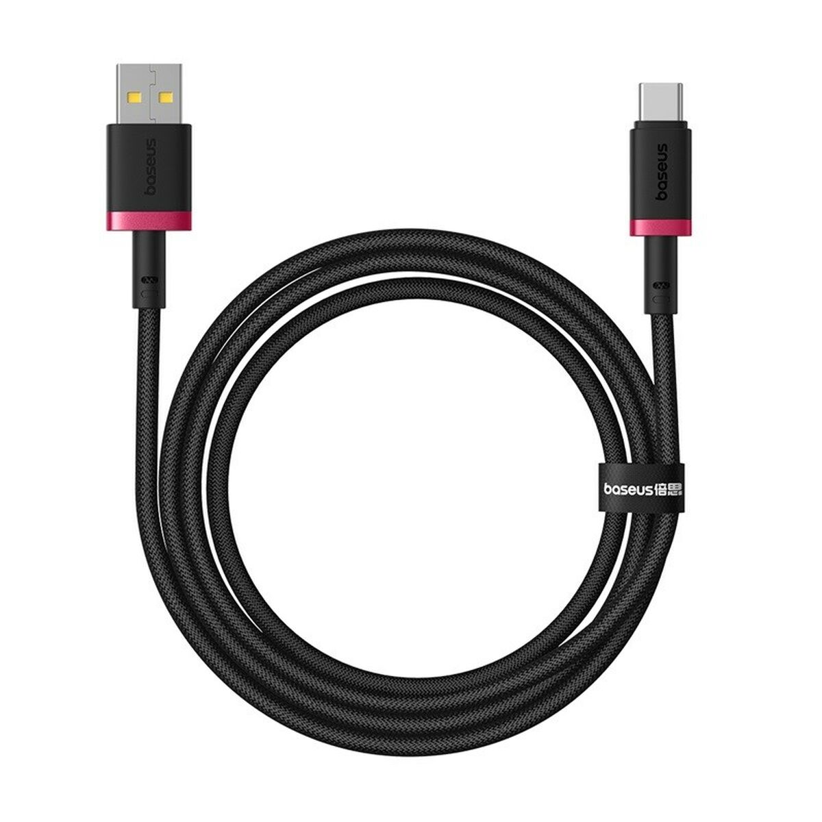 Câble USB A vers USB-C Baseus P10377802U01-01 Noir Rouge 1 m