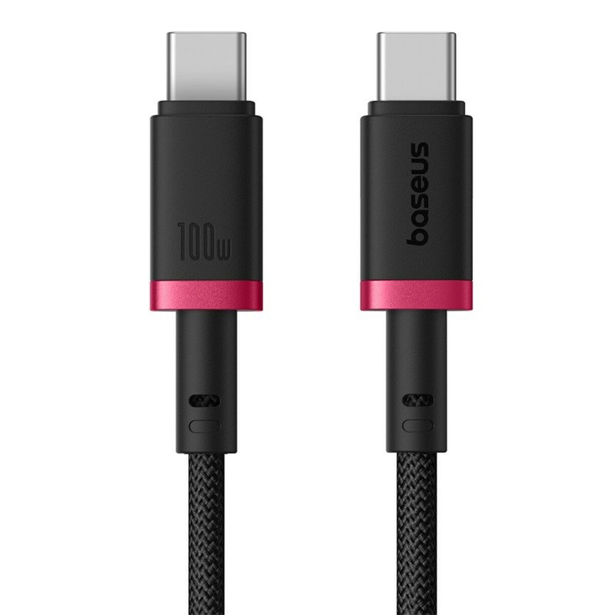 Image secondaire de Câble USB-C vers USB-C Baseus P10377803U01-03 Noir Rouge 2 m