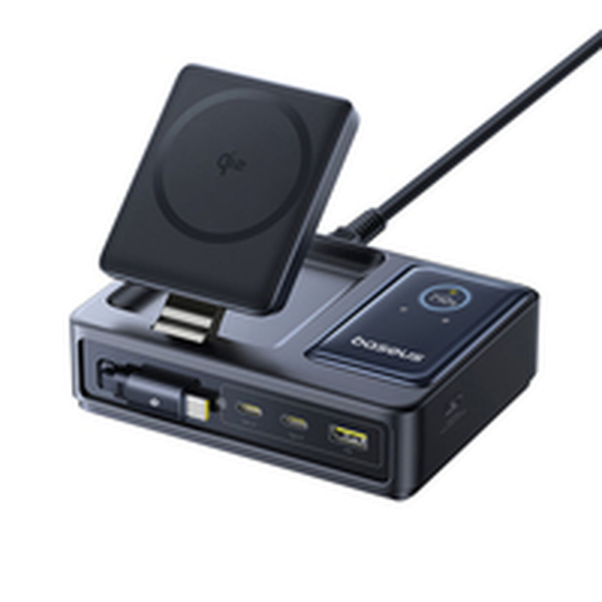 Image secondaire de Chargeur USB de Bureau Baseus P10170902123-00 Noir