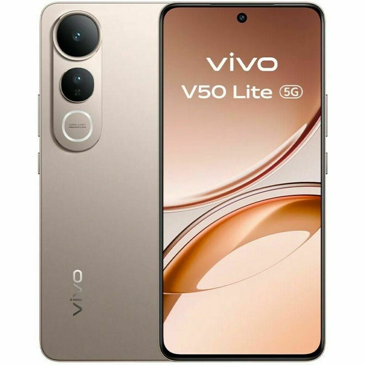 Picture of Smartphone Vivo V50 Lite 6,7" mediatek dimensity 6300 8 GB RAM 256 GB Brown Golden