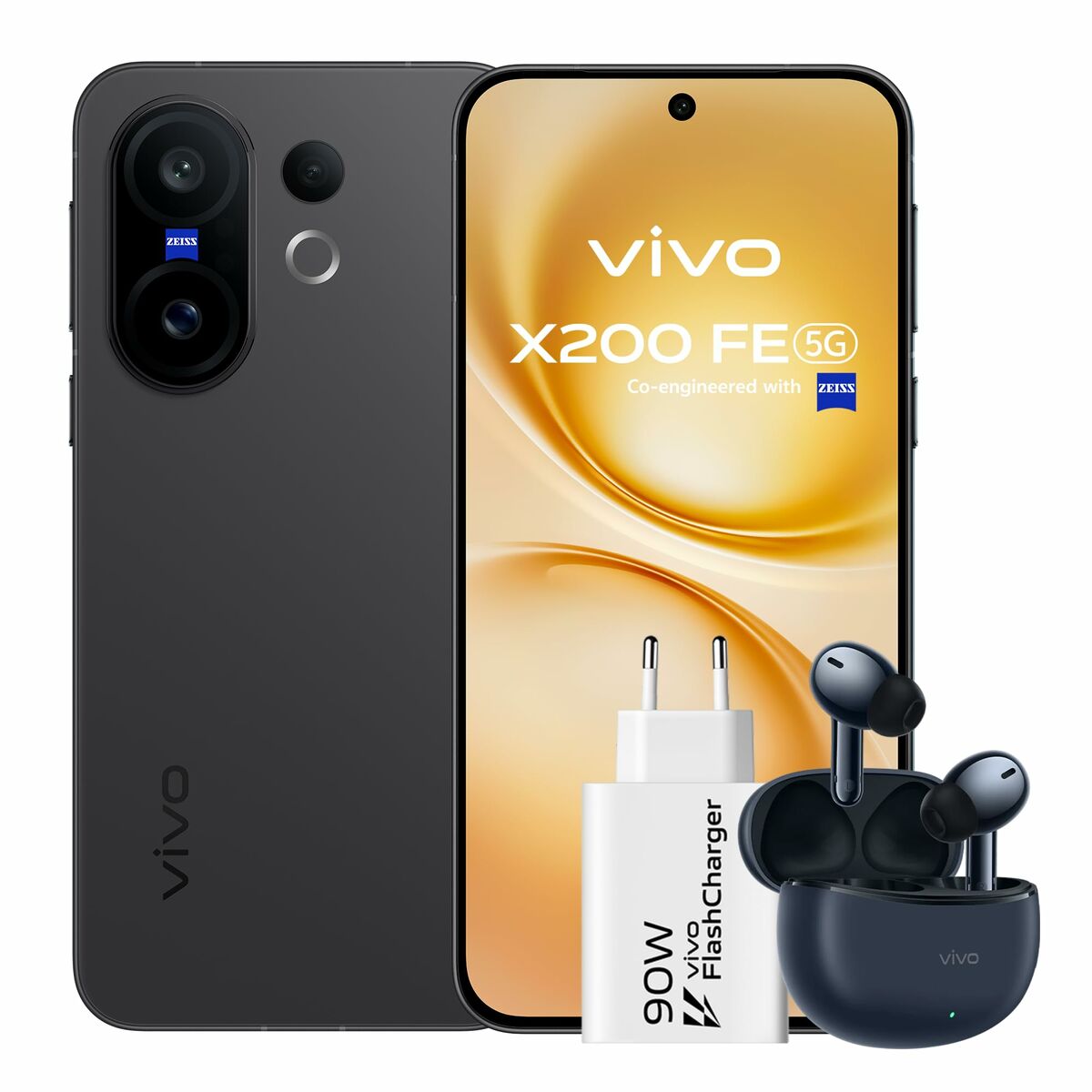 Afbeeldingen van Smartphone Vivo 560271 Octa Core 12 GB RAM 512 GB Black