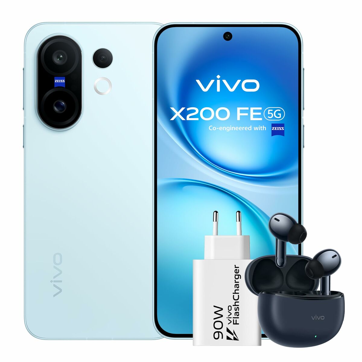 Afbeeldingen van Smartphone Vivo 560272 Octa Core 12 GB RAM 512 GB Blue