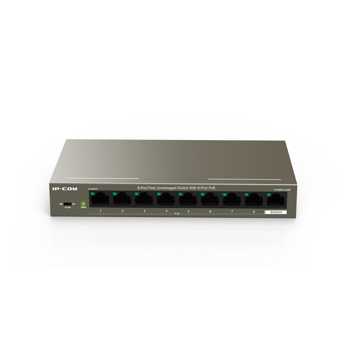 Switch IP-Com Networks F1109P-8-102W
