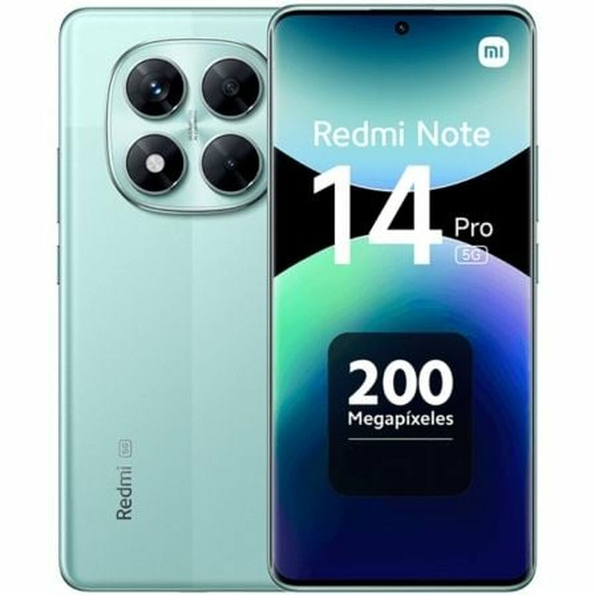 Afbeeldingen van Smartphone Xiaomi NOTE14P 5G 12-512 GRE Octa Core 12 GB RAM 512 GB Green