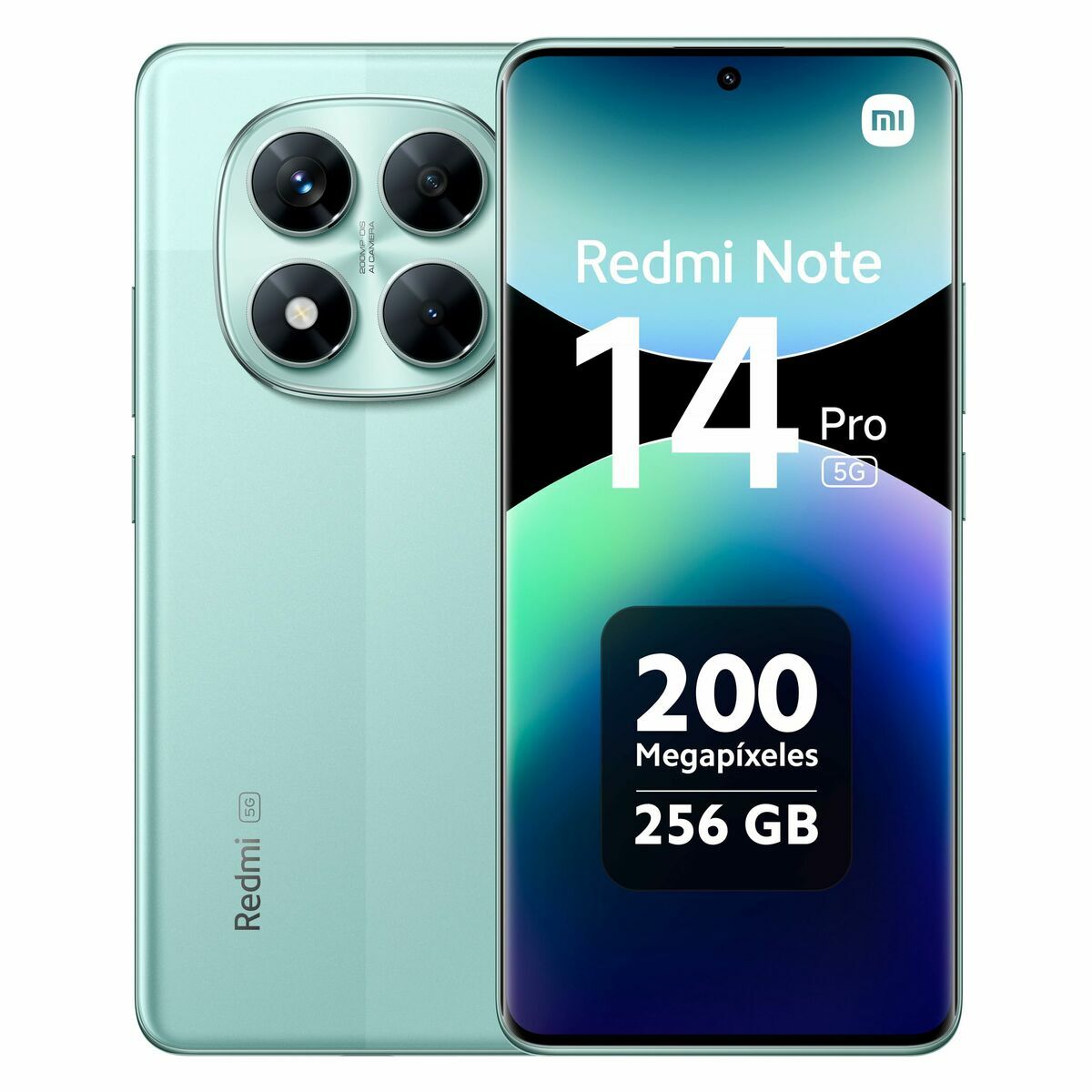 Afbeeldingen van Smartphone Xiaomi Redmi Note 14 PRO 5G 6,67" Mediatek Dimensity 7300 8 GB RAM 256 GB Green