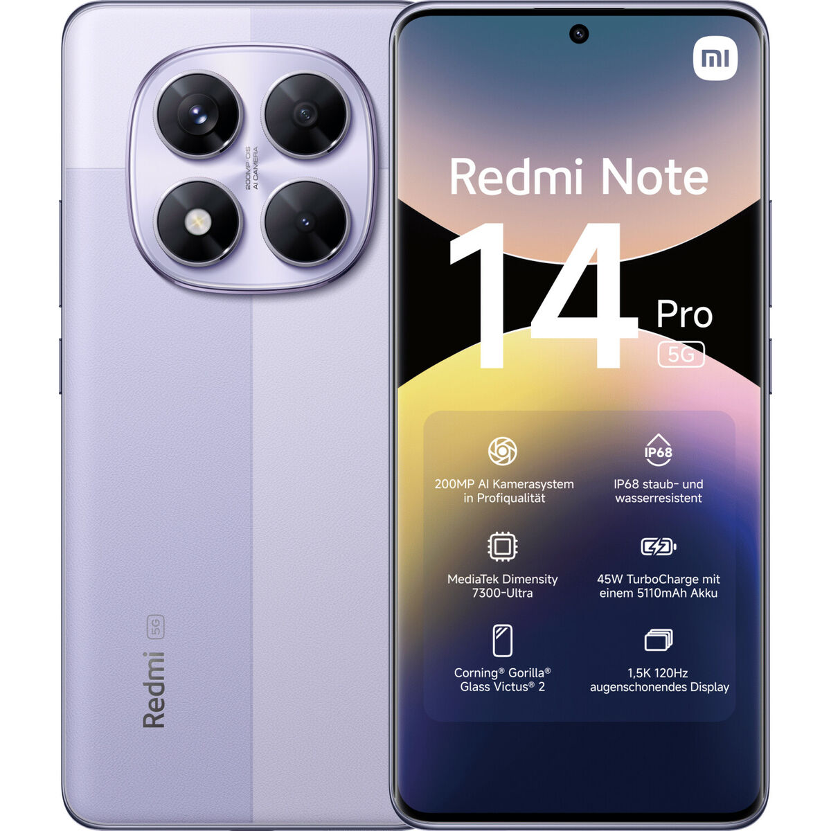 Smartphone Xiaomi REDMI NOTE 14 PRO 5G 6,7
