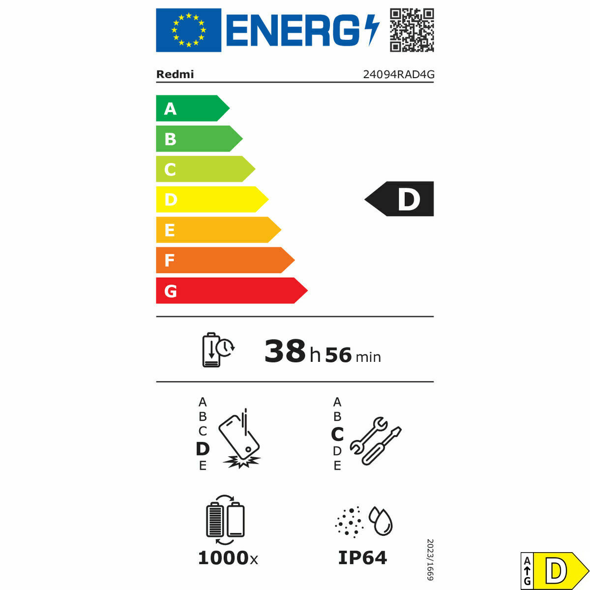 Smartfony Xiaomi MZB0INYEU Octa Core 8 GB RAM 256 GB Czarny 6,67"