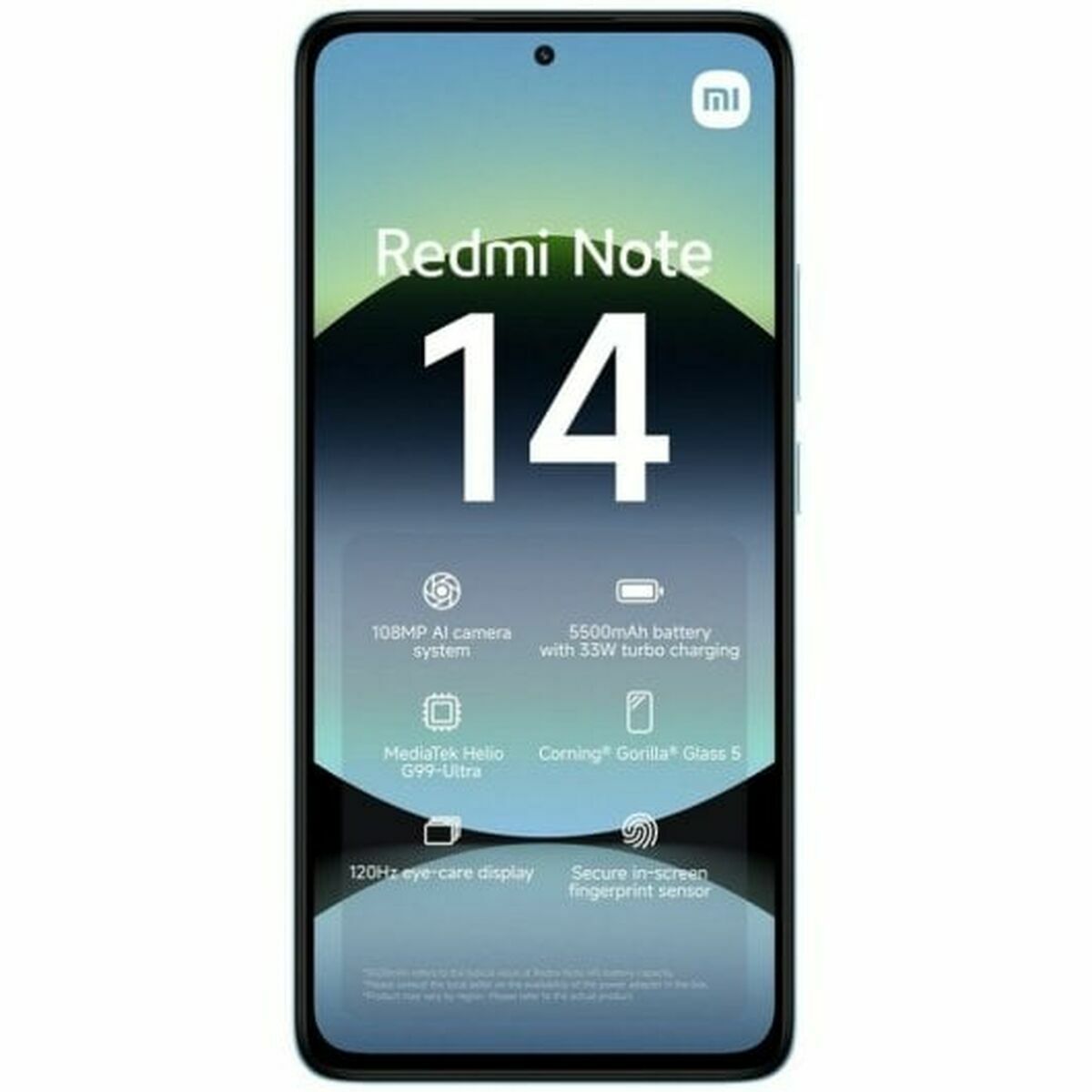Smartphone Xiaomi Redmi Note 14 HELIO G99 ULTRA 6 GB RAM 128 GB Blauw Zwart 6,67