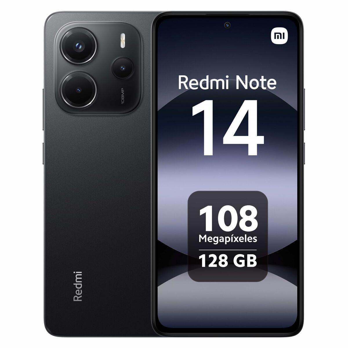 Smartphone Xiaomi Redmi Note 14 4G 6,67" Octa Core HELIO G99 ULTRA 8 GB RAM 128 GB Black