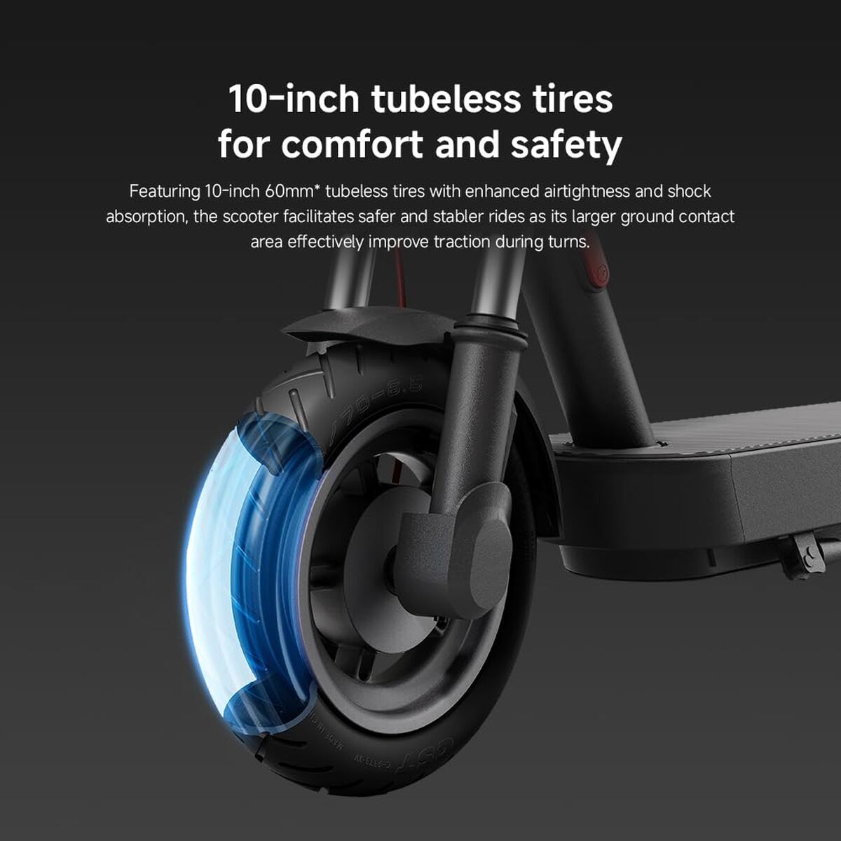 Picture of Electric Scooter Xiaomi 5 GL Black 350 W
