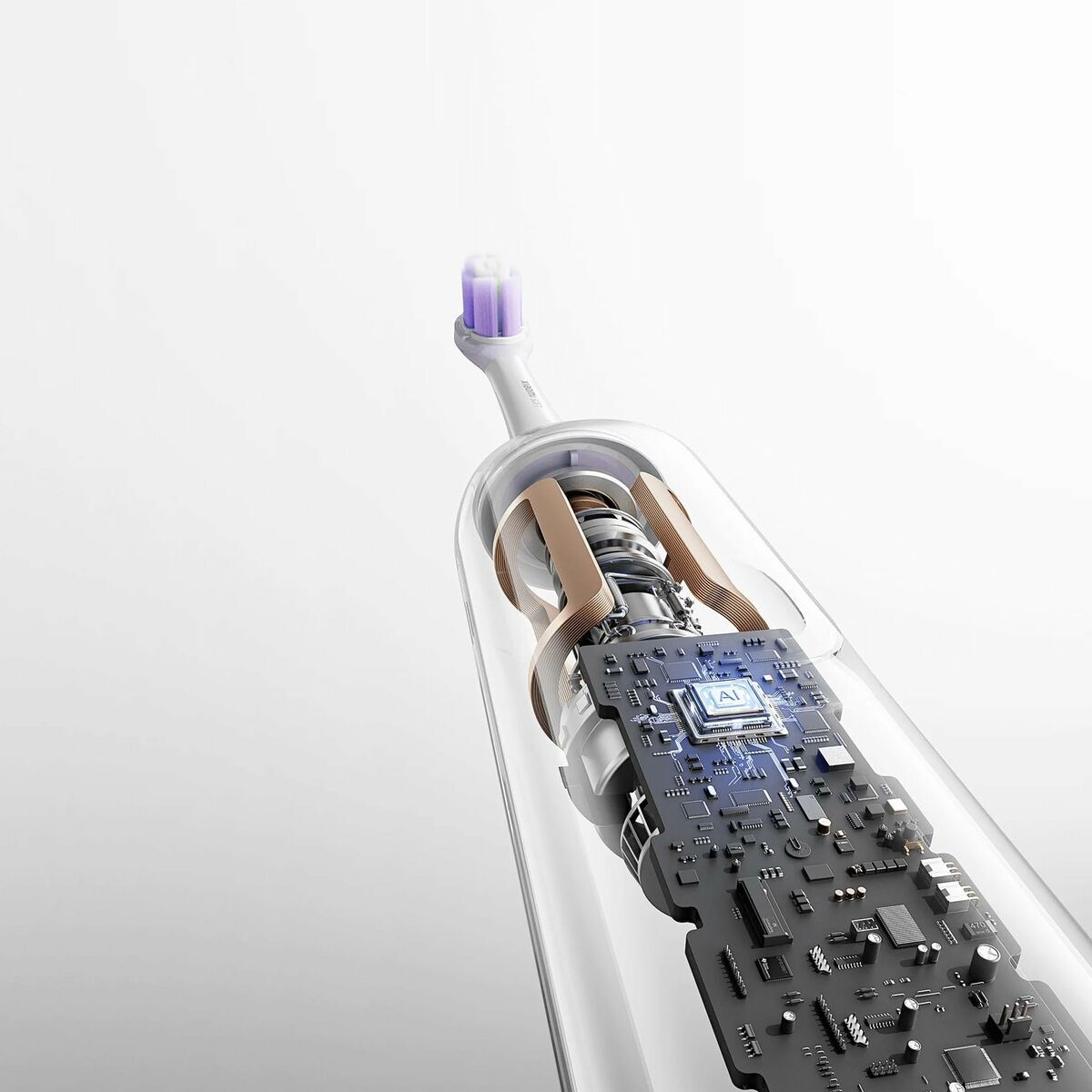 Elektrische tandenborstel Xiaomi Oscillation Electric Toothbrush Pro Paars