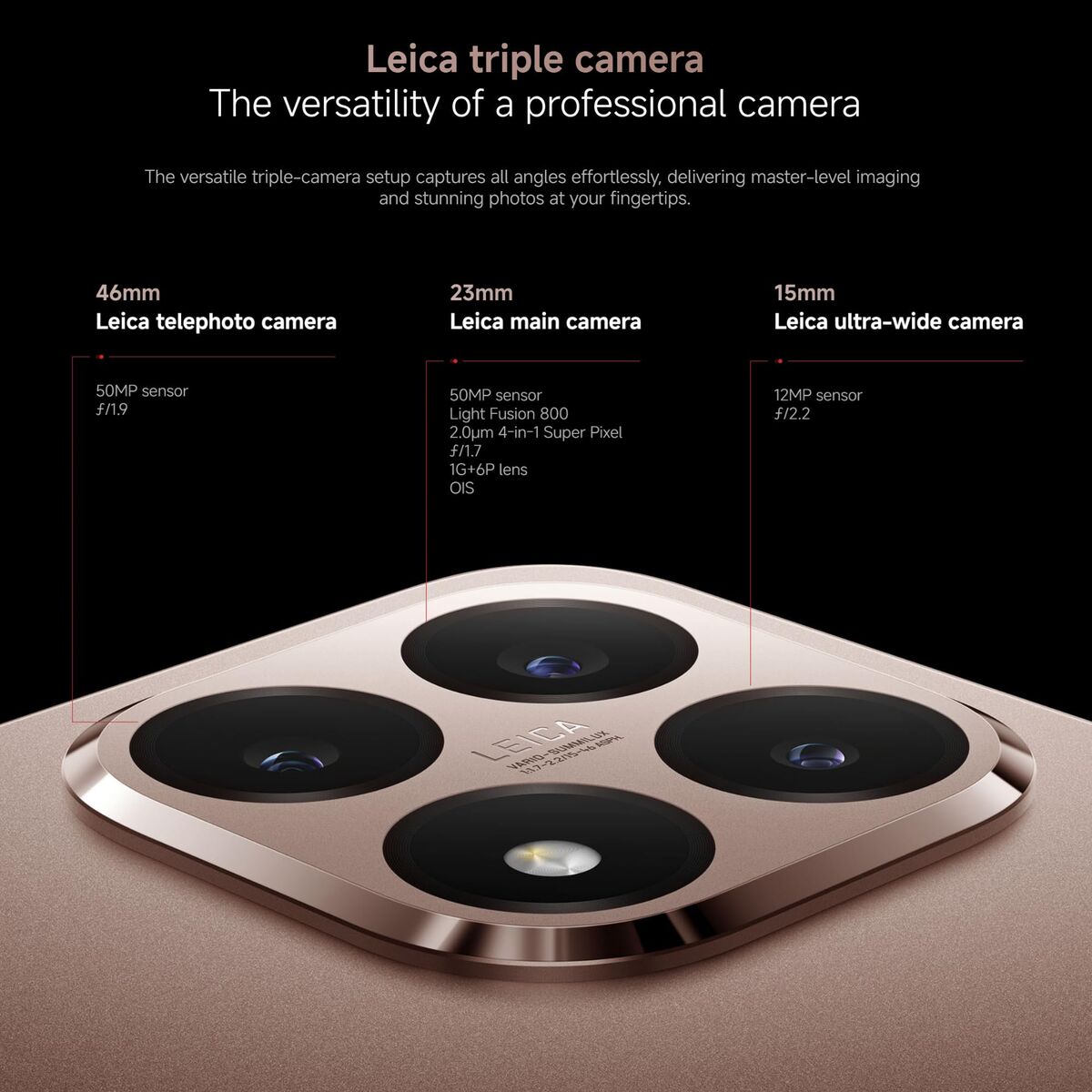 Bild von Smartphone Xiaomi MZB0KXZEU Octa Core 12 GB RAM 256 GB Rotgold