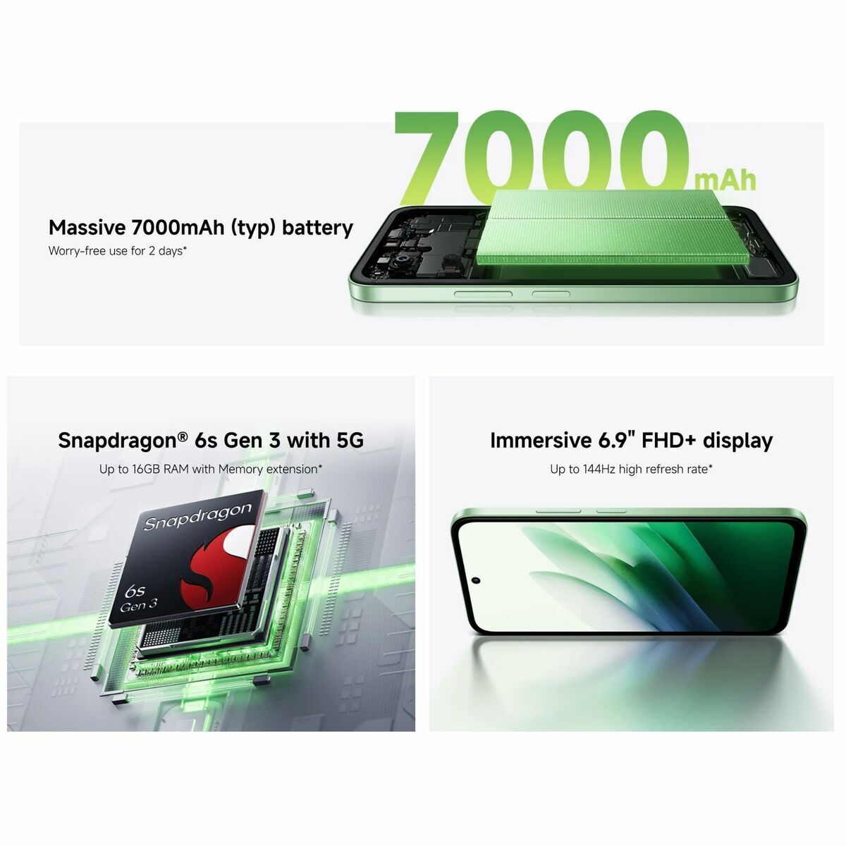 Bild von Smartphone Xiaomi Redmi 15 5G 8 GB RAM 256 GB Black 6,9"