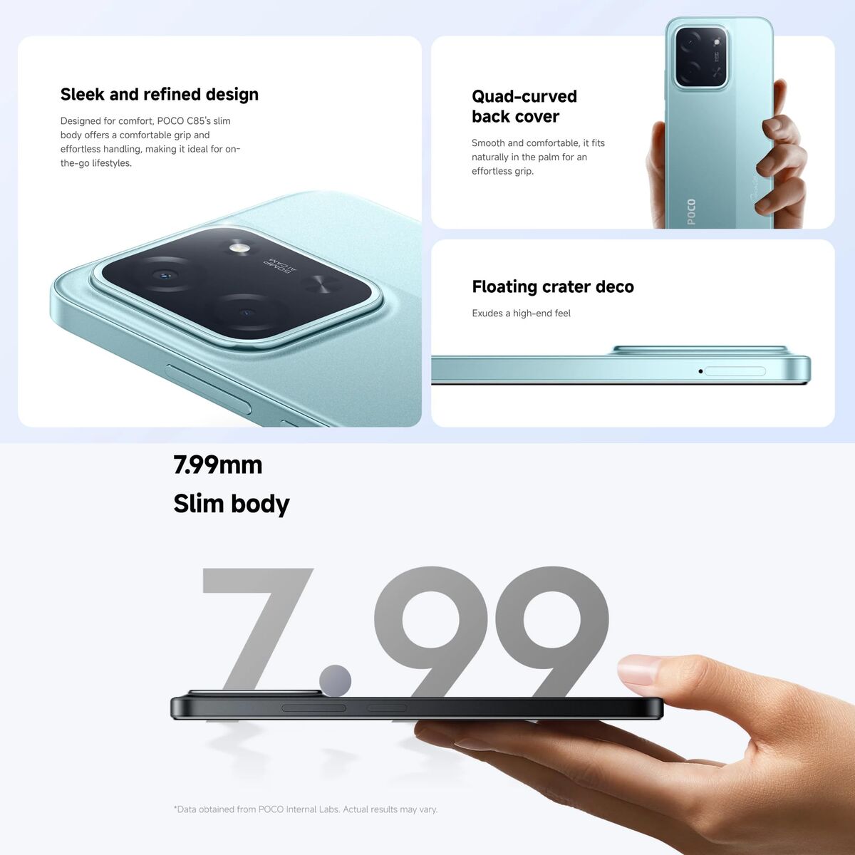 Picture of Smartphone Poco C85 6,9" ARM Cortex-A55 6 GB RAM 128 GB Purple