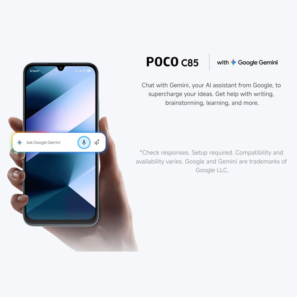 Picture of Smartphone Poco C85 6,9" ARM Cortex-A55 6 GB RAM 128 GB Purple