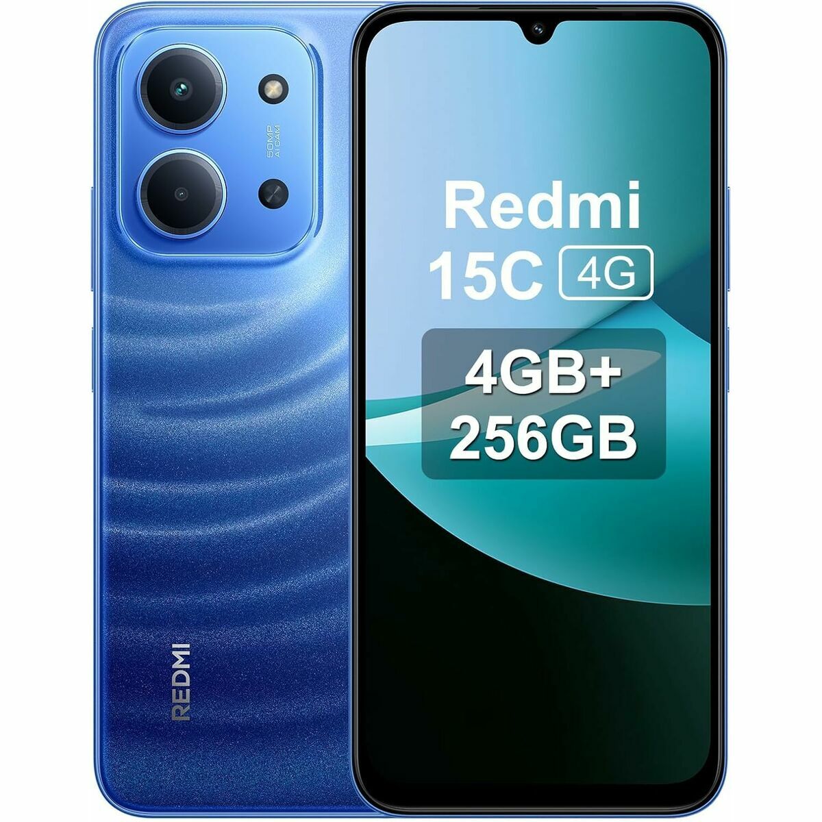 Afbeeldingen van Smartphone Xiaomi REDMI 15C 4-256 BL 6.9" MediaTek Helio G81 4 GB RAM 256 GB Blue