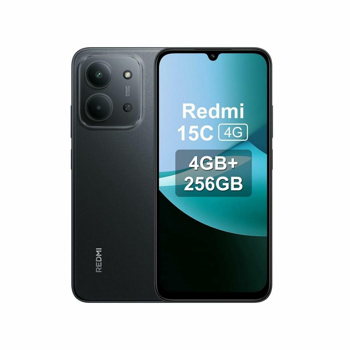 Afbeeldingen van Smartphone Xiaomi REDMI 15C 4-256 BK Octa Core 4 GB RAM 256 GB Black 6,9"