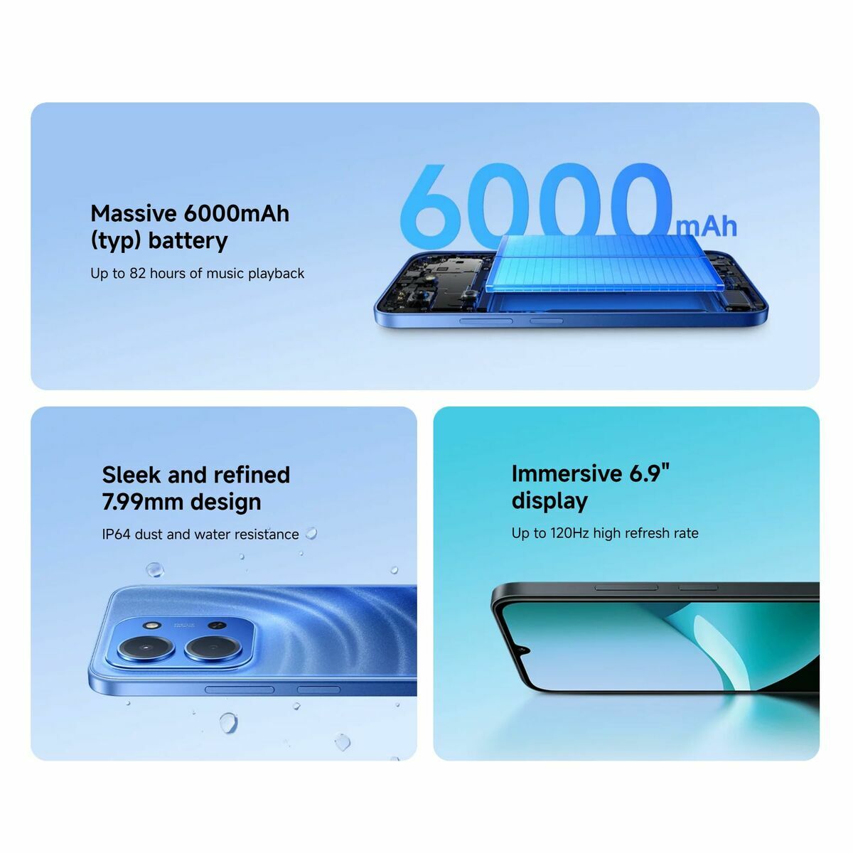 Picture of Smartphone Xiaomi Redmi 15C 6,9" Octa Core 4 GB RAM 256 GB Orange