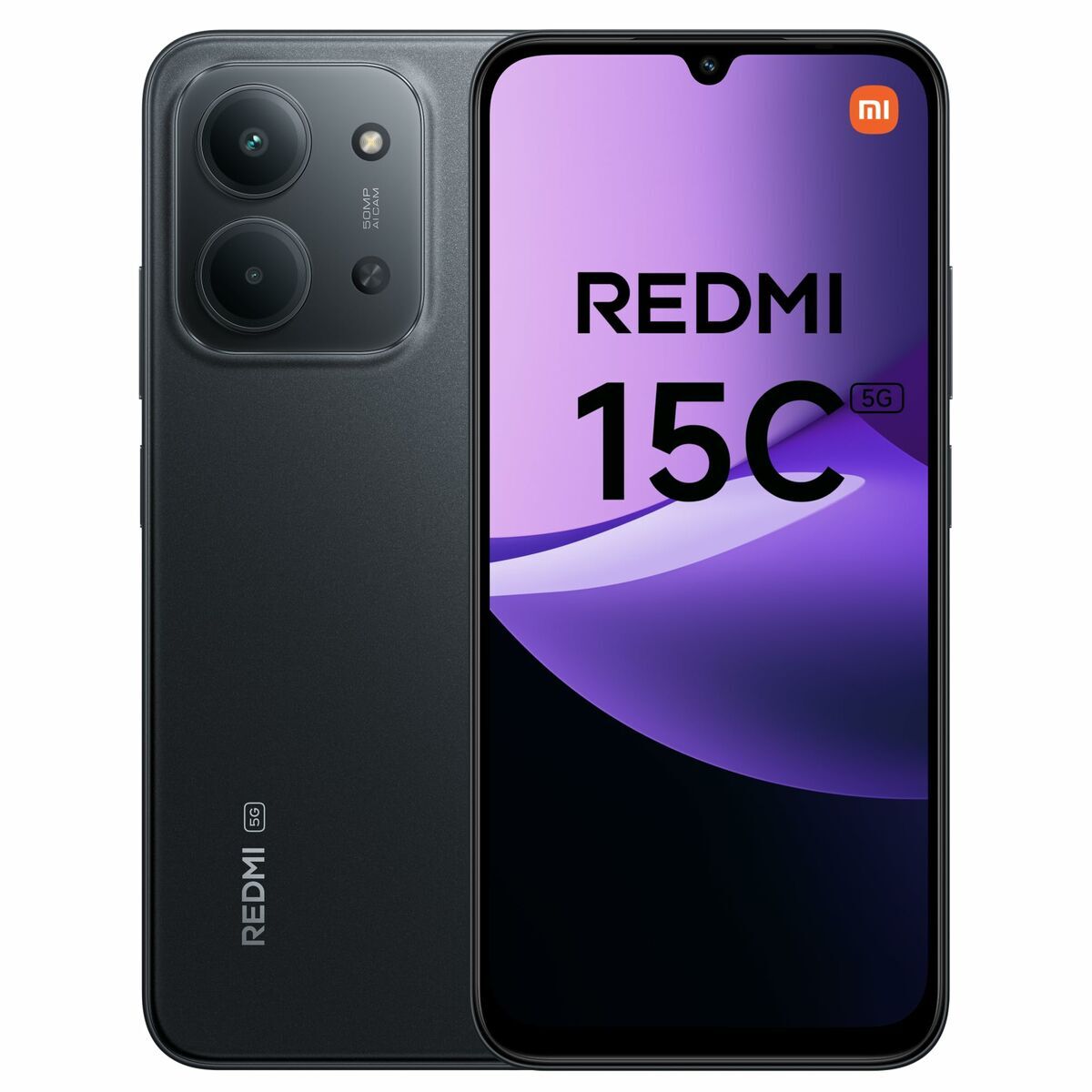 Obrazek Smartphone Xiaomi REDMI 15C 5G 4-256 BK 6,9" Octa Core 4 GB RAM 256 GB Black