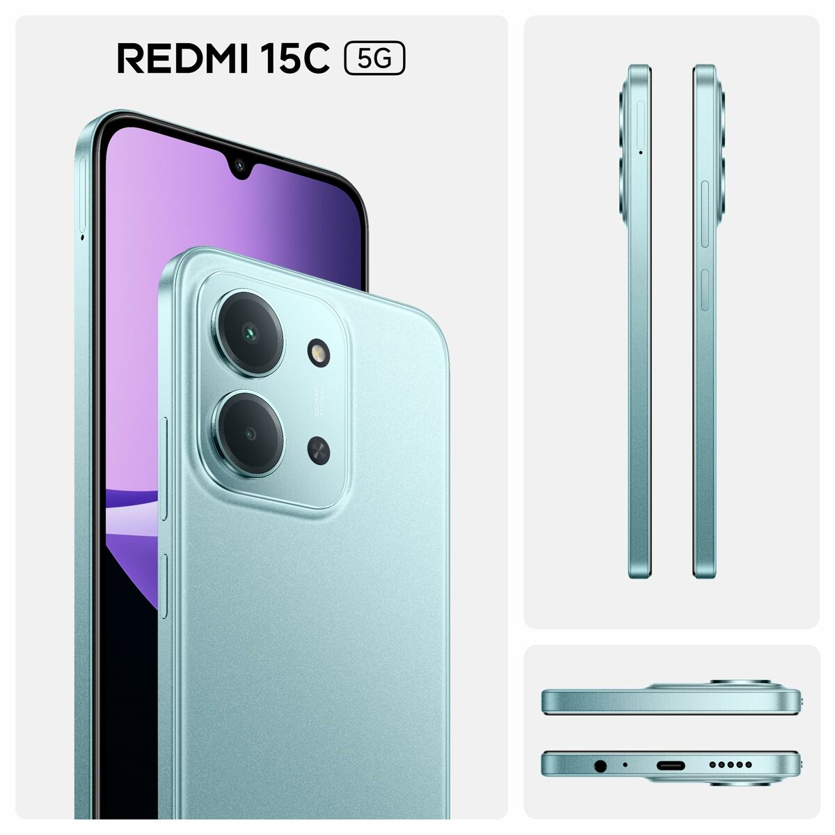 Afbeeldingen van Smartphone Xiaomi 6,9" Octa Core 4 GB RAM 256 GB Green