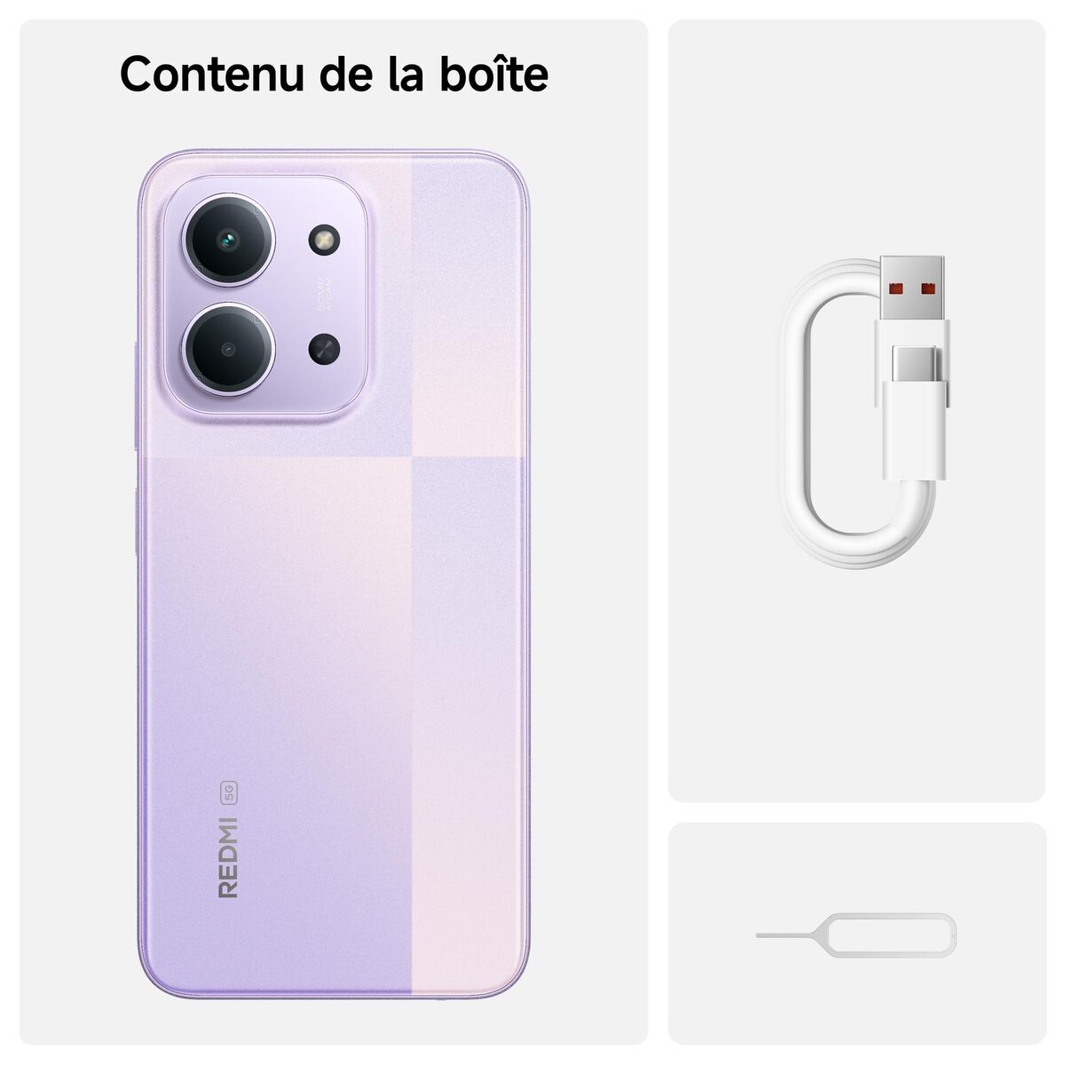 Smartphone Xiaomi REDMI 15C 6,9" Octa Core 4 GB RAM 128 GB Purple
