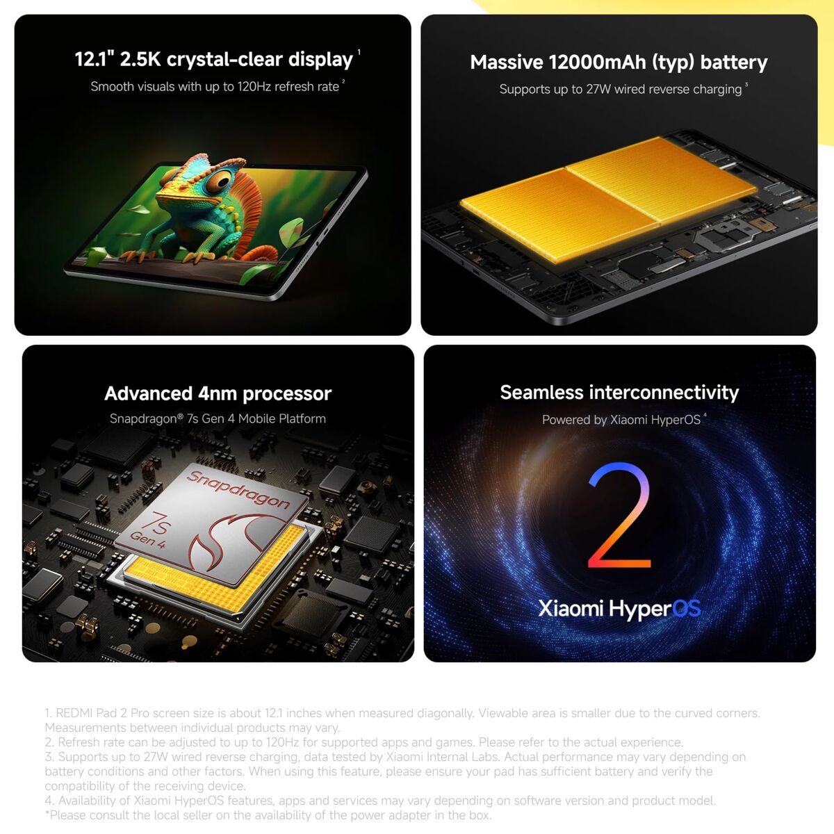 Picture of Tablet Xiaomi Redmi Pad 2 Pro 12,1" Octa Core 6 GB RAM 128 GB Purple