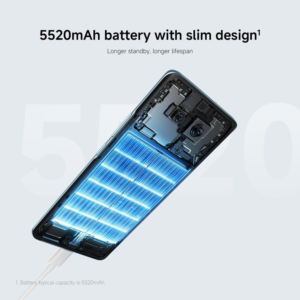 Picture of Smartphone Xiaomi MZB0LWKEU 8 GB RAM 256 GB Blue