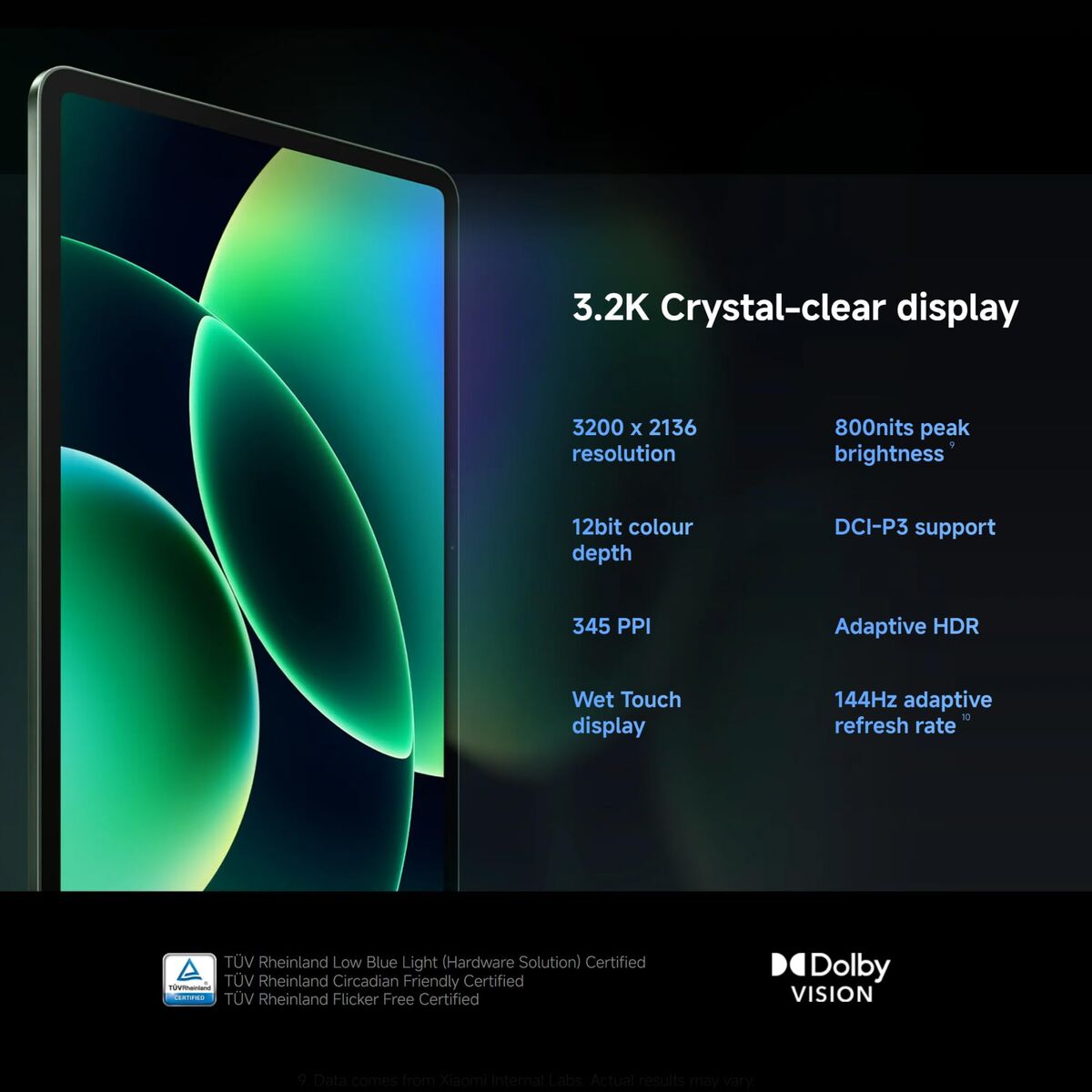 Image de Tablet Xiaomi Pad 8 Pro Blue