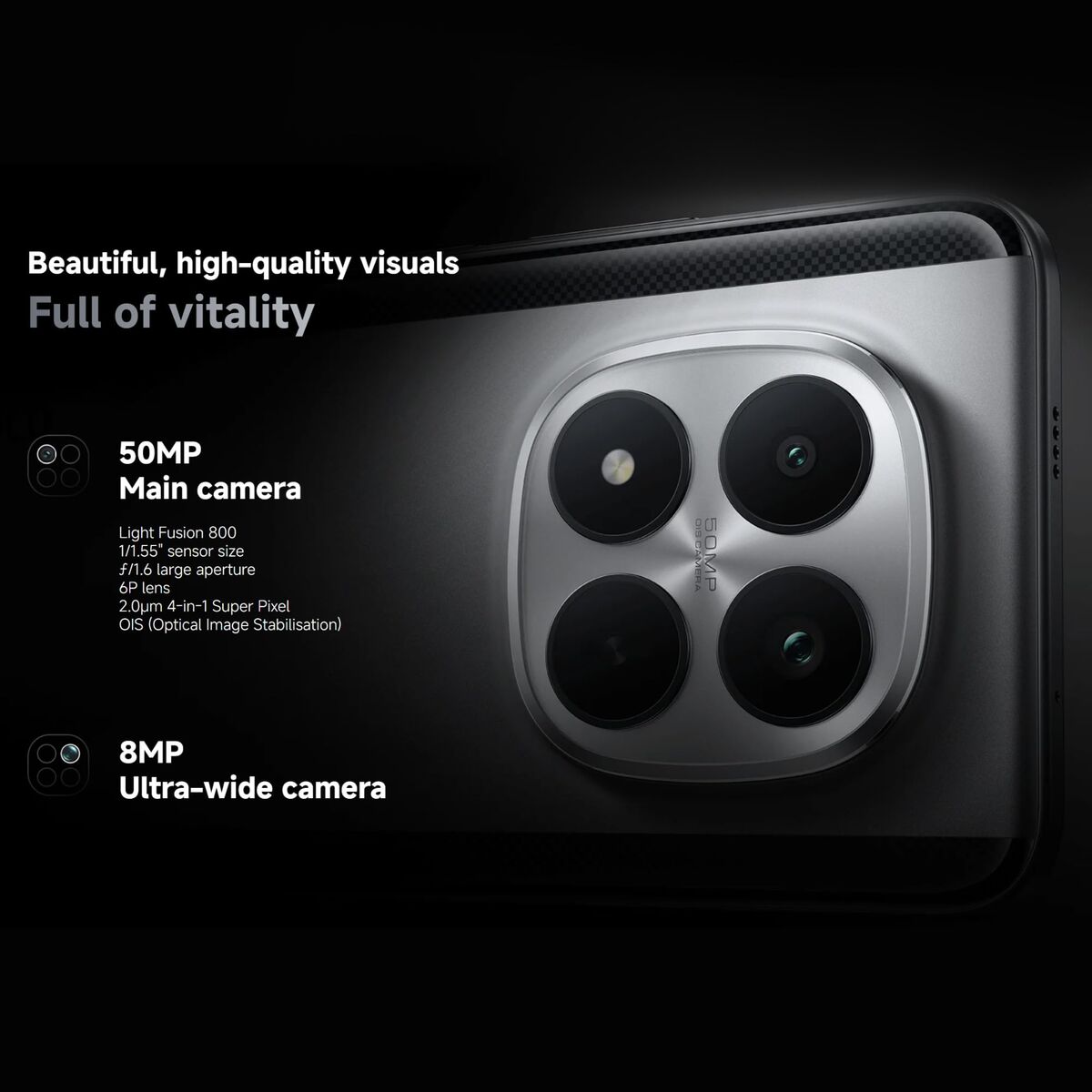 Obrazek Smartphone Poco M8 PRO 12 GB RAM 512 GB Black