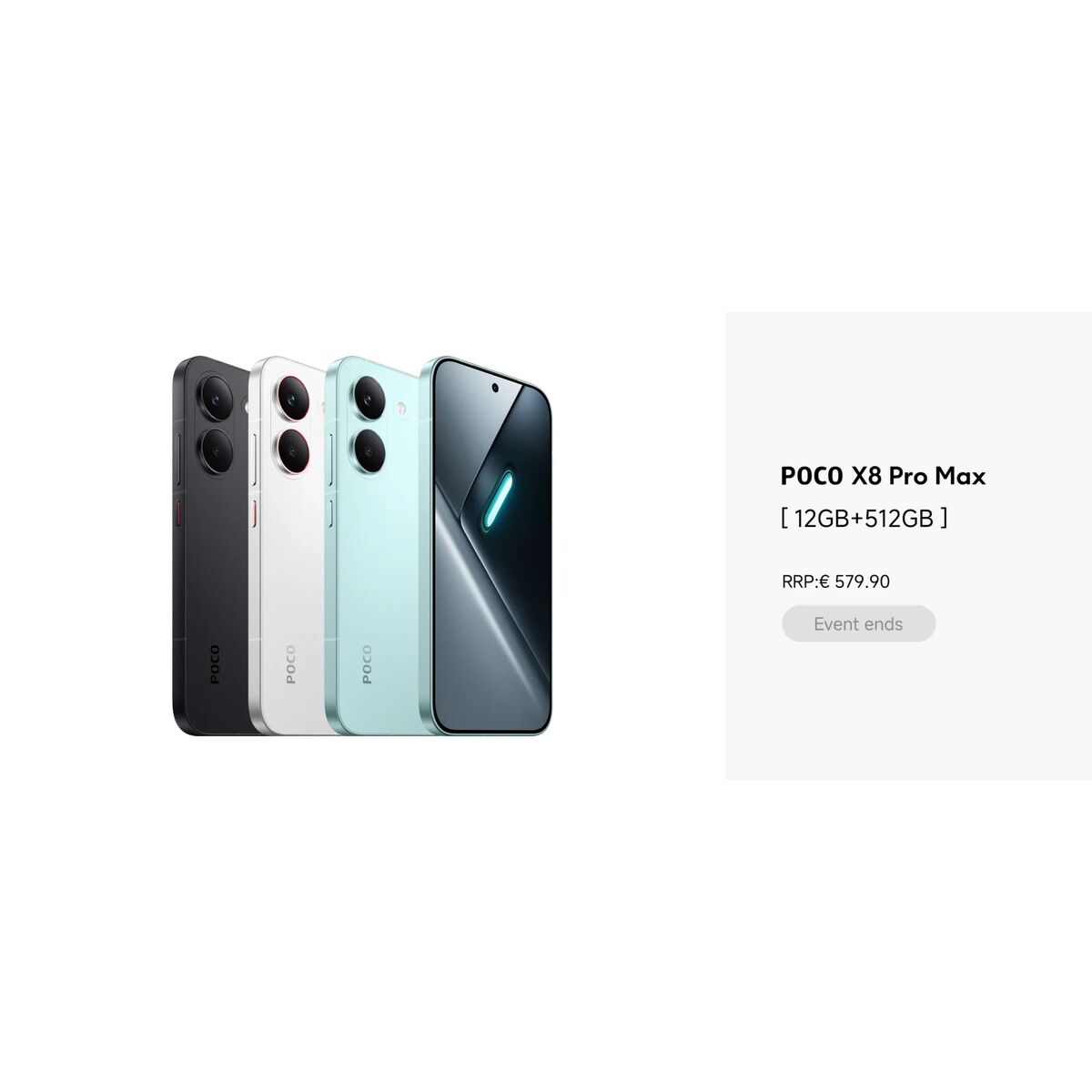 Obrazek Smartphone Xiaomi X8 PRO Mediatek Dimensity 8500 6,59" 8 GB RAM 256 GB White