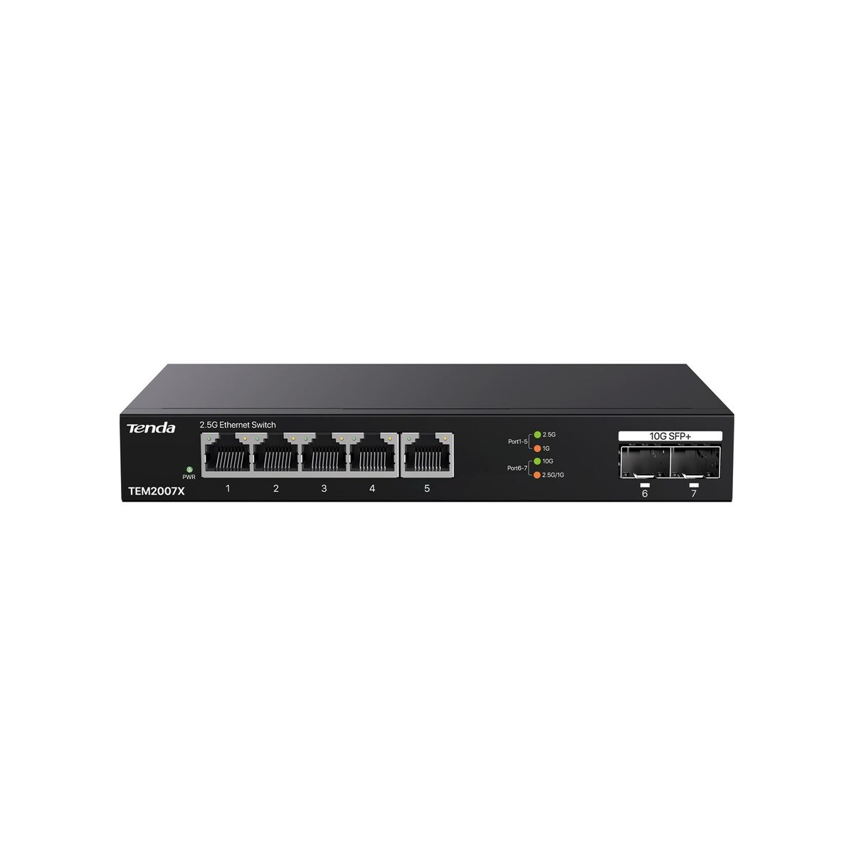 Si vous êtes à la recherche de nouvelles tendances sur le marché, nous vous présentons Switch Tenda TEM2007X ! Produit à brancher: OuiType: SwitchType de prise: Prise EUCouleur: NoirMatière: MétalCaractéristiques: Témoin LEDConnexions: RJ45 x 5Tension d'entrée AC: 100-240 V