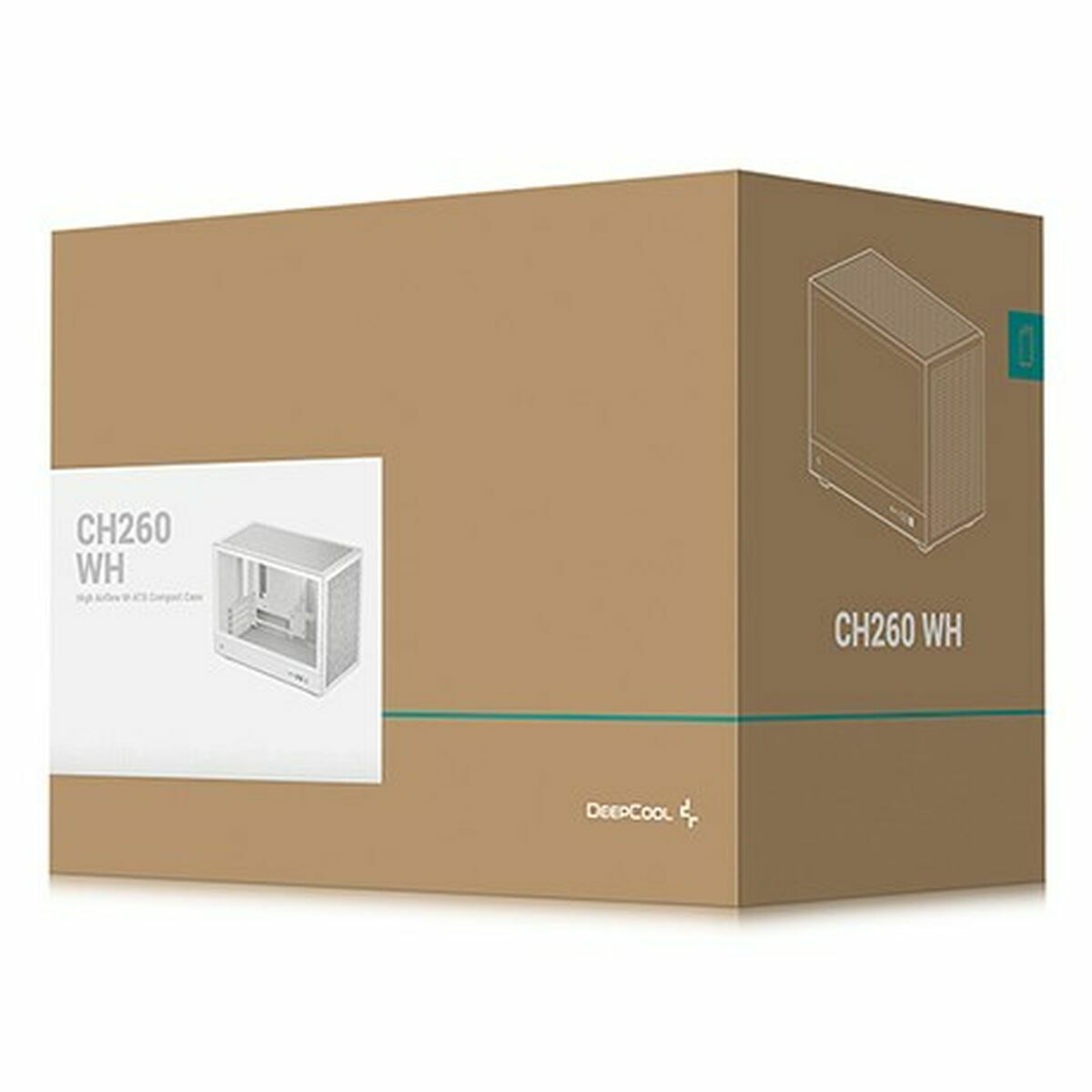 Afbeeldingen van ATX Semi-tower Box DEEPCOOL R-CH260-WHNGM0-G-1 White