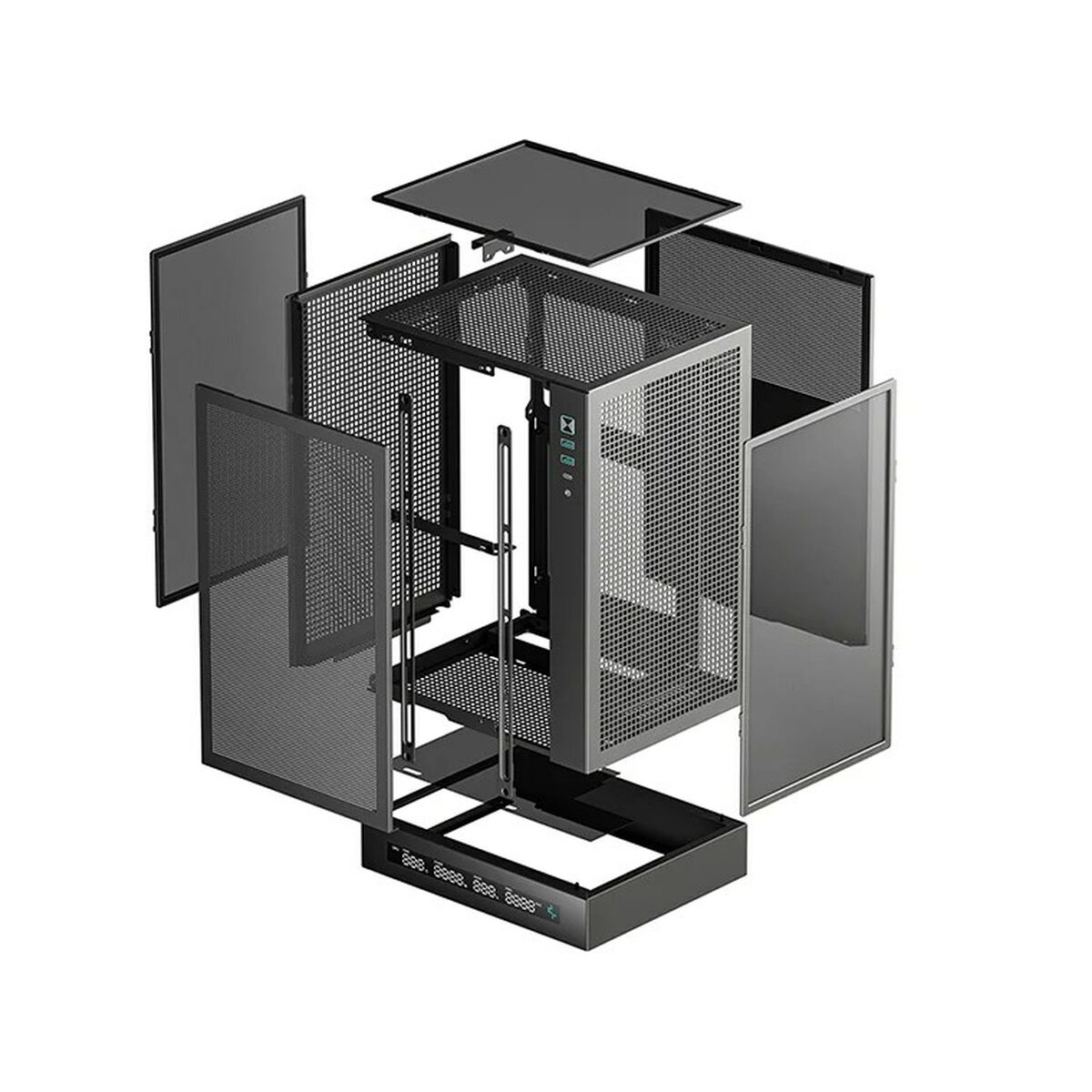 Afbeeldingen van ATX Semi-tower Box DEEPCOOL R-CH170-BKNPIOD-G-1 Black