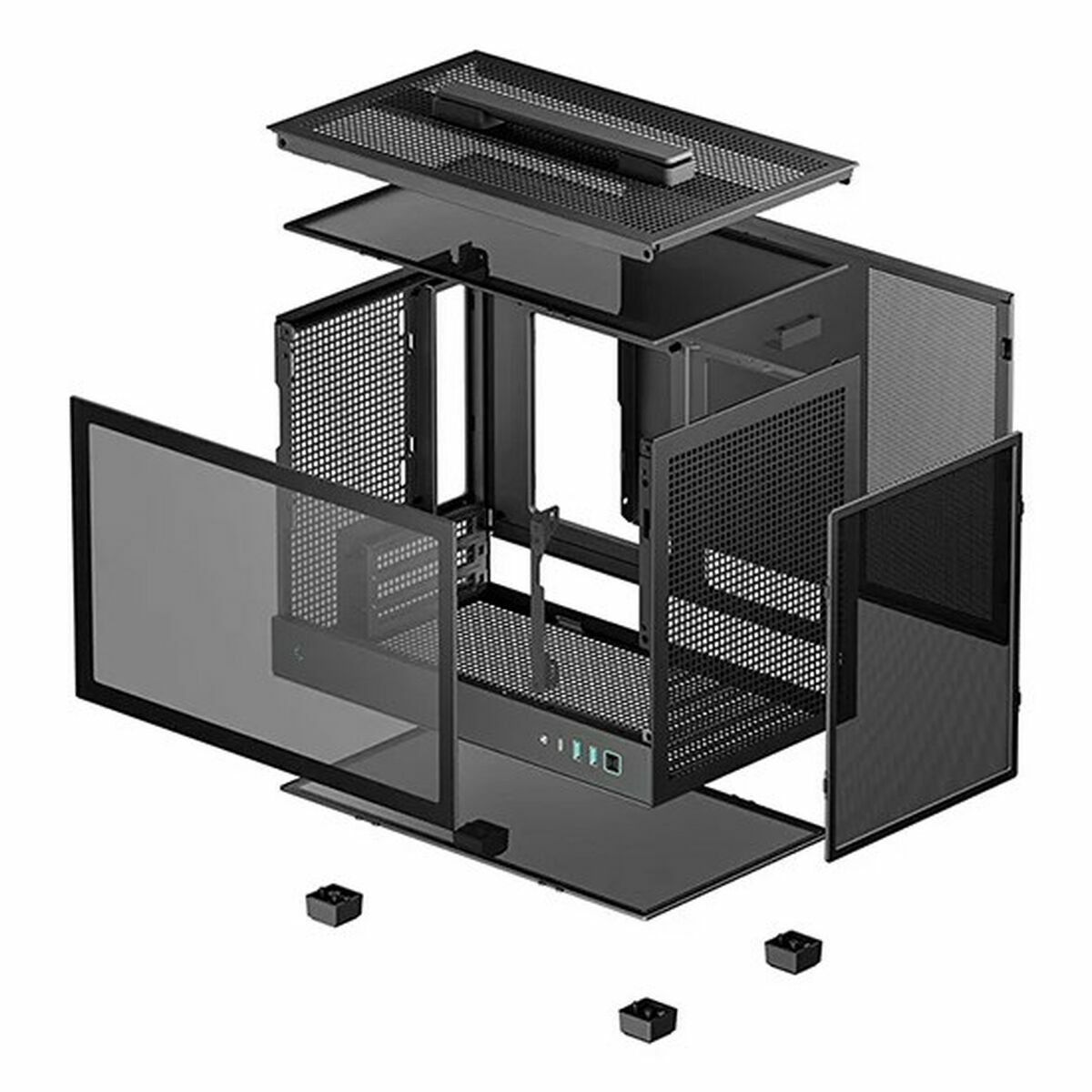Afbeeldingen van ATX Semi-tower Box DEEPCOOL Black