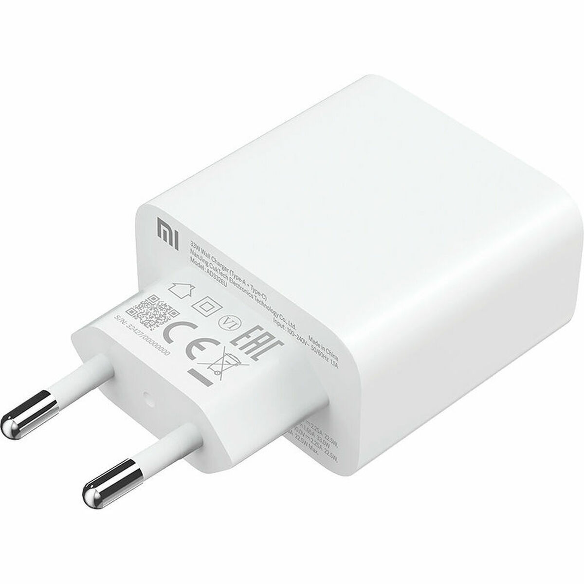 Wall Charger Xiaomi White 33 W Picture of Wall Charger Xiaomi White 33 W